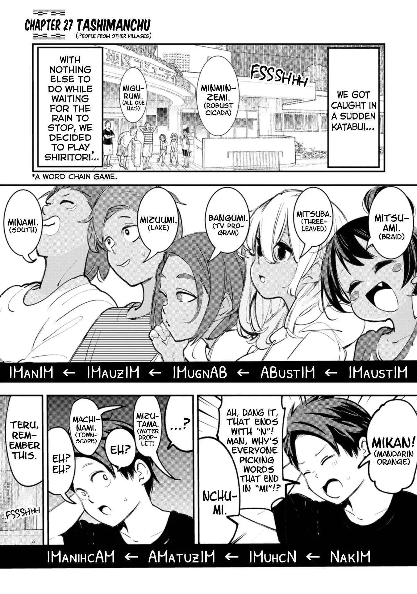 Okinawa de Suki ni Natta Ko ga Hougen Sugite Tsura Sugiru Chapter 27 page 1