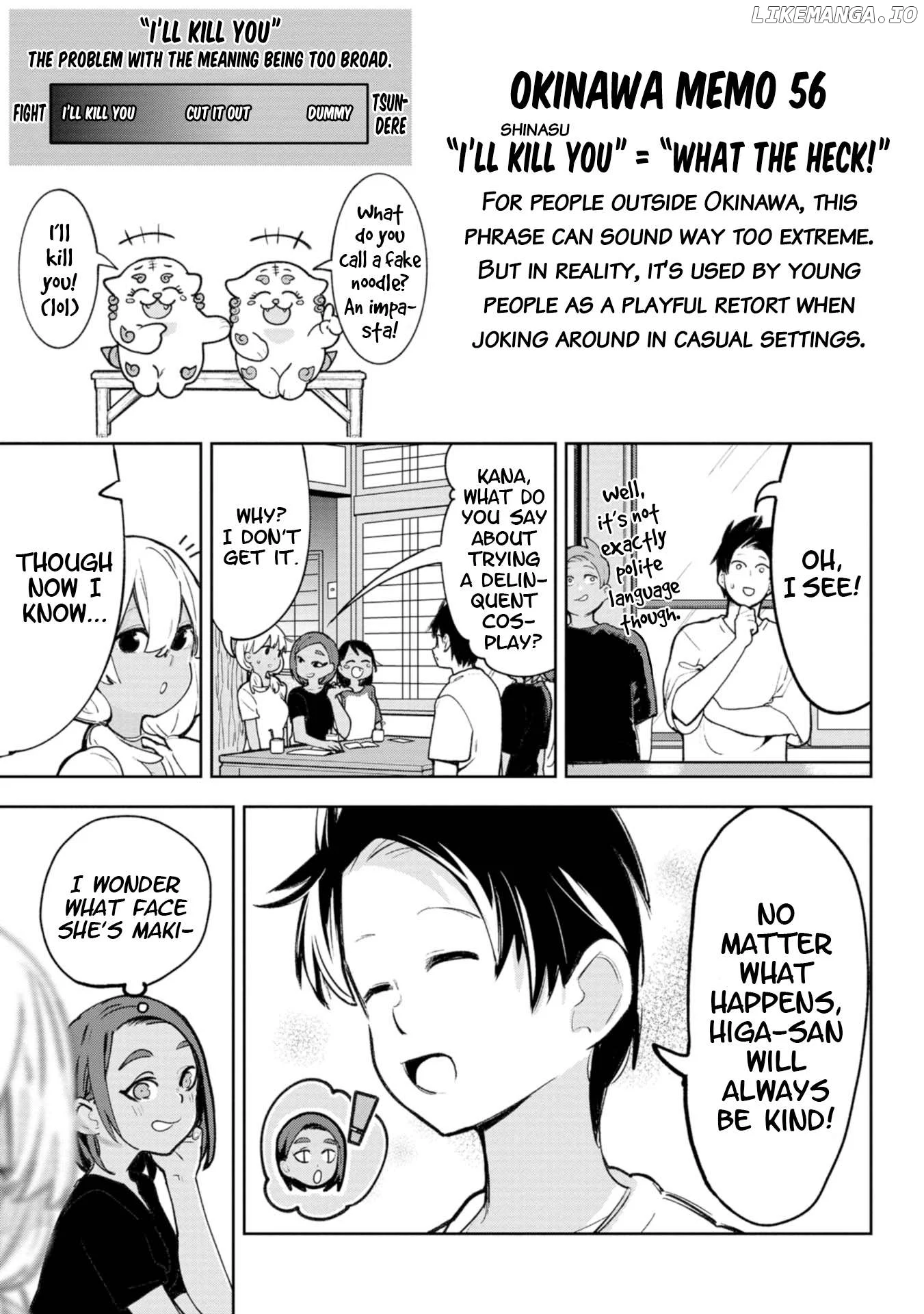 Okinawa de Suki ni Natta Ko ga Hougen Sugite Tsura Sugiru Chapter 31 page 6