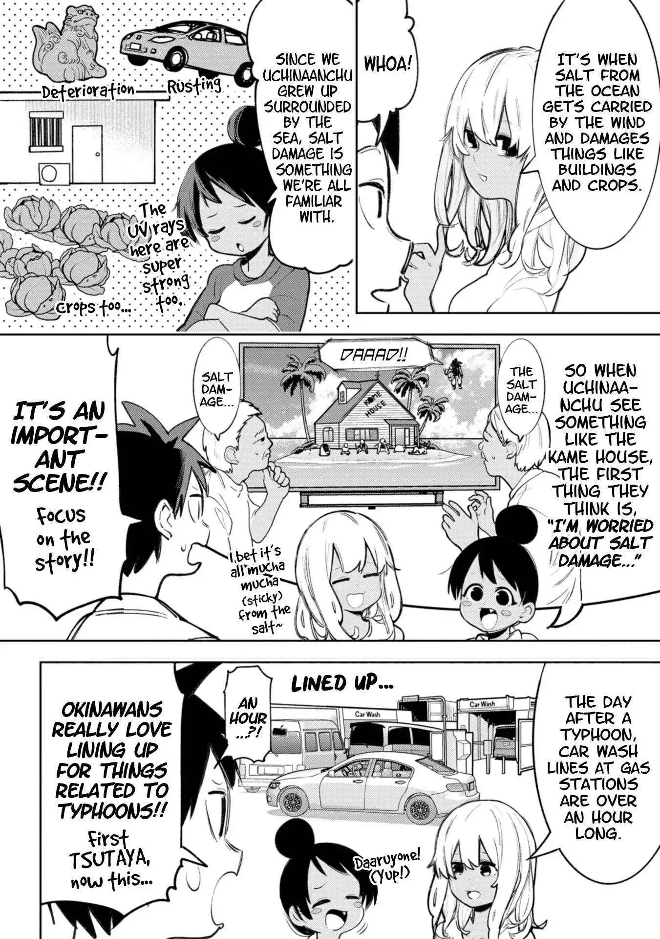 Okinawa de Suki ni Natta Ko ga Hougen Sugite Tsura Sugiru Chapter 34 page 3