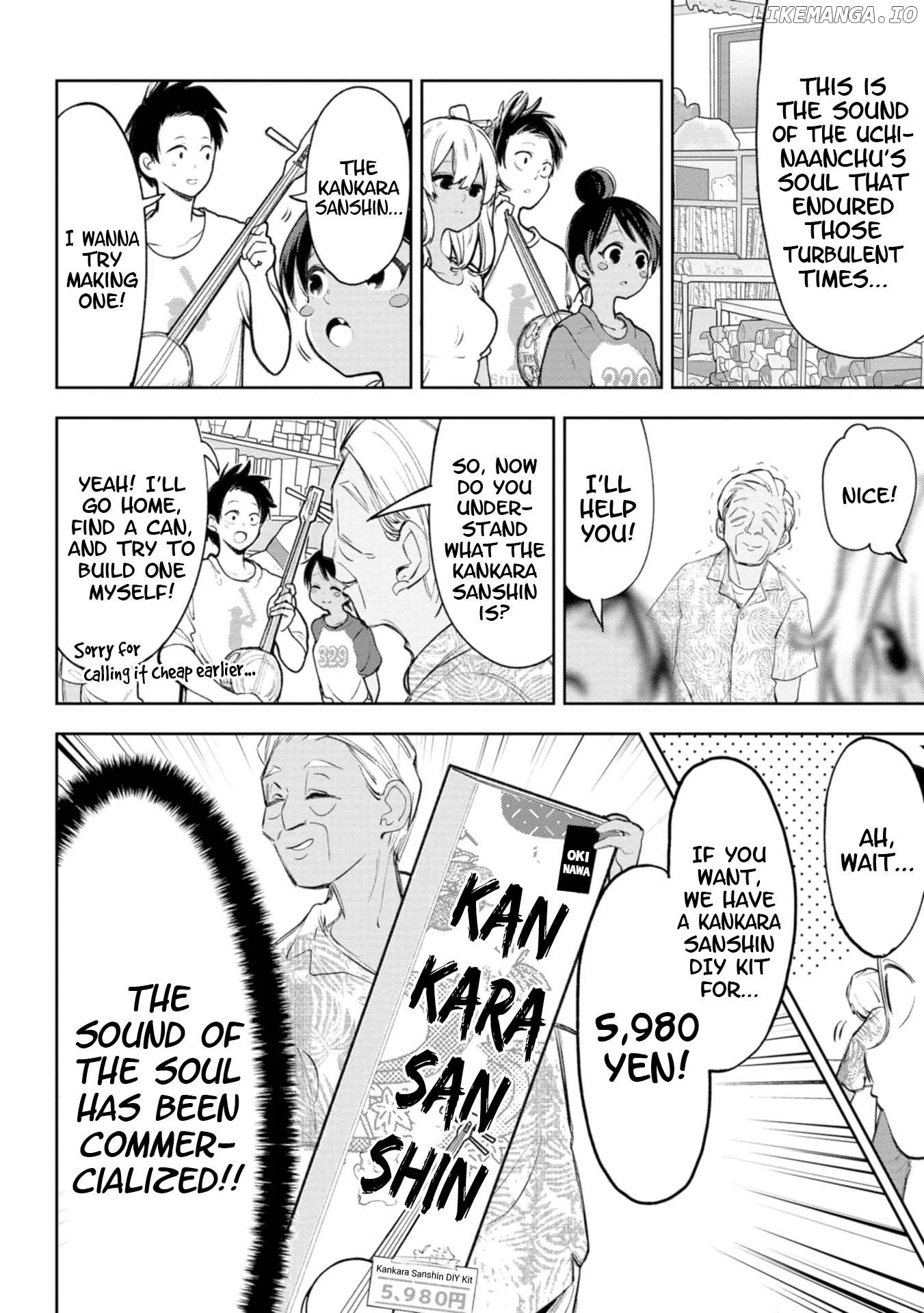 Okinawa de Suki ni Natta Ko ga Hougen Sugite Tsura Sugiru Chapter 37 page 10