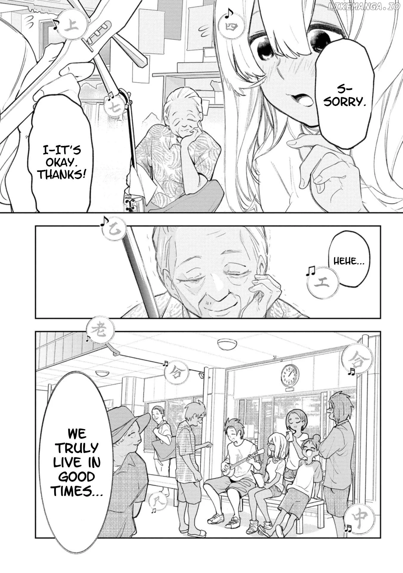 Okinawa de Suki ni Natta Ko ga Hougen Sugite Tsura Sugiru Chapter 37 page 13