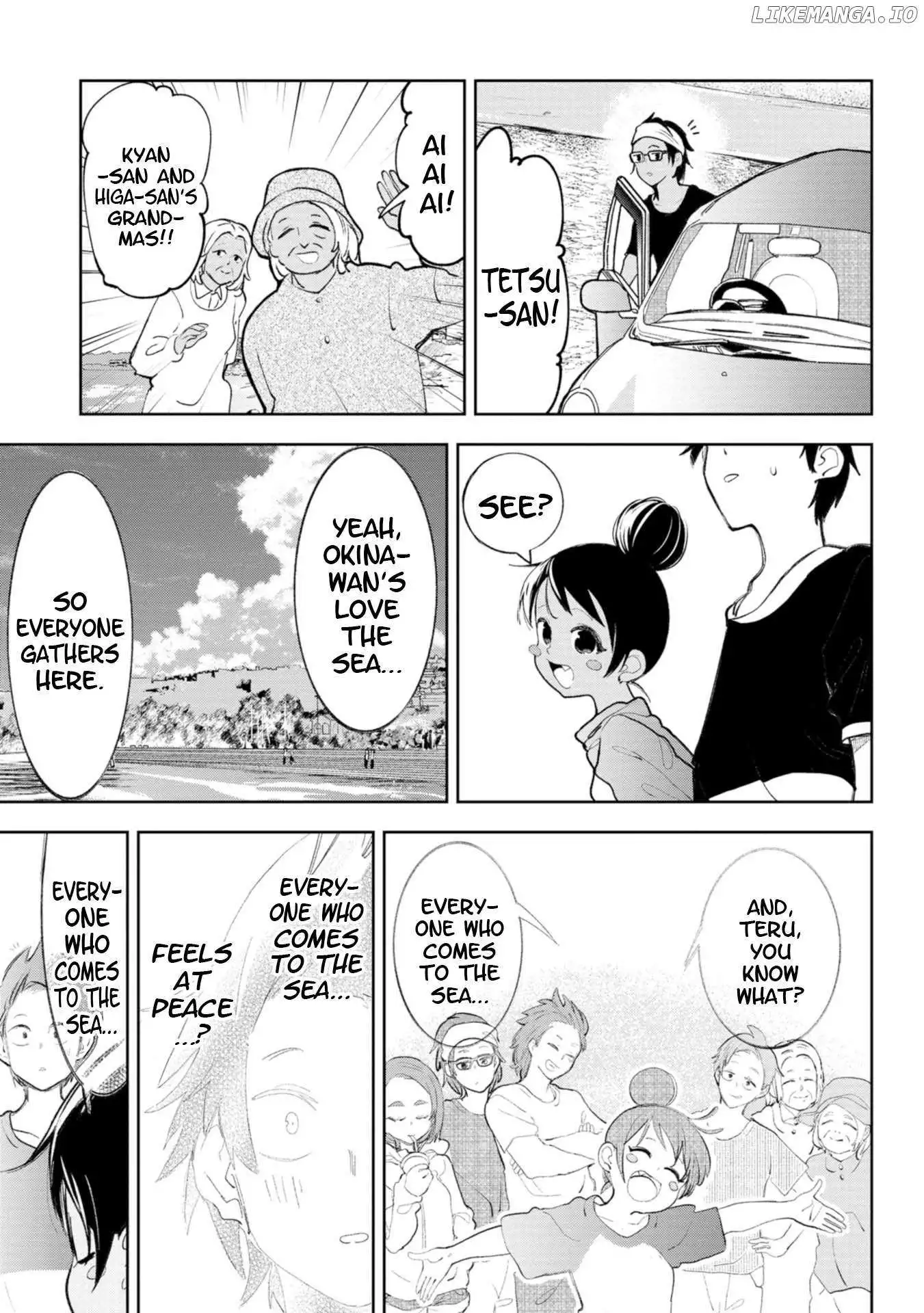 Okinawa de Suki ni Natta Ko ga Hougen Sugite Tsura Sugiru Chapter 38 page 7