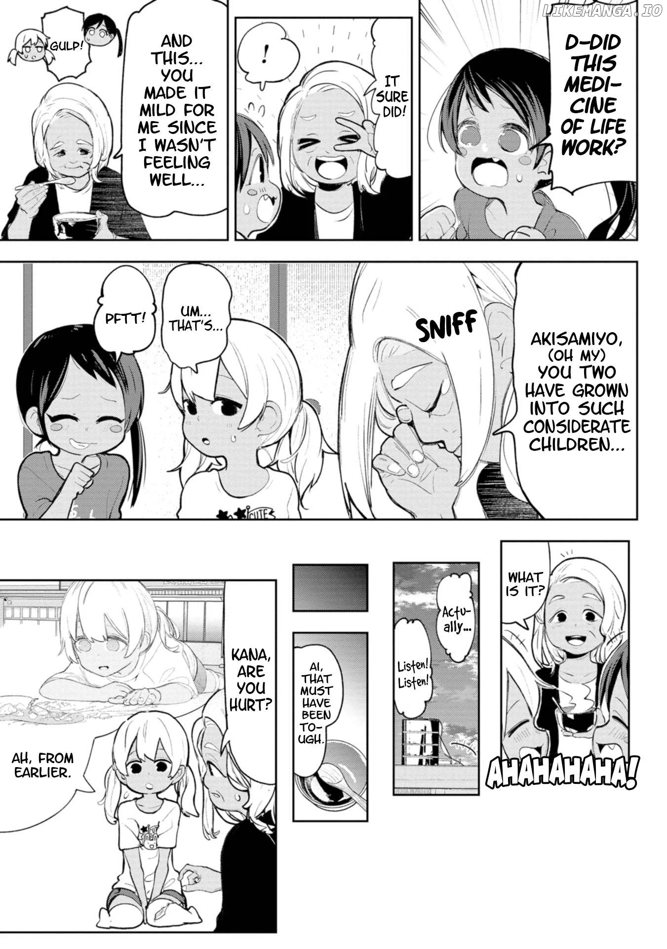 Okinawa de Suki ni Natta Ko ga Hougen Sugite Tsura Sugiru Chapter 40.5 page 8
