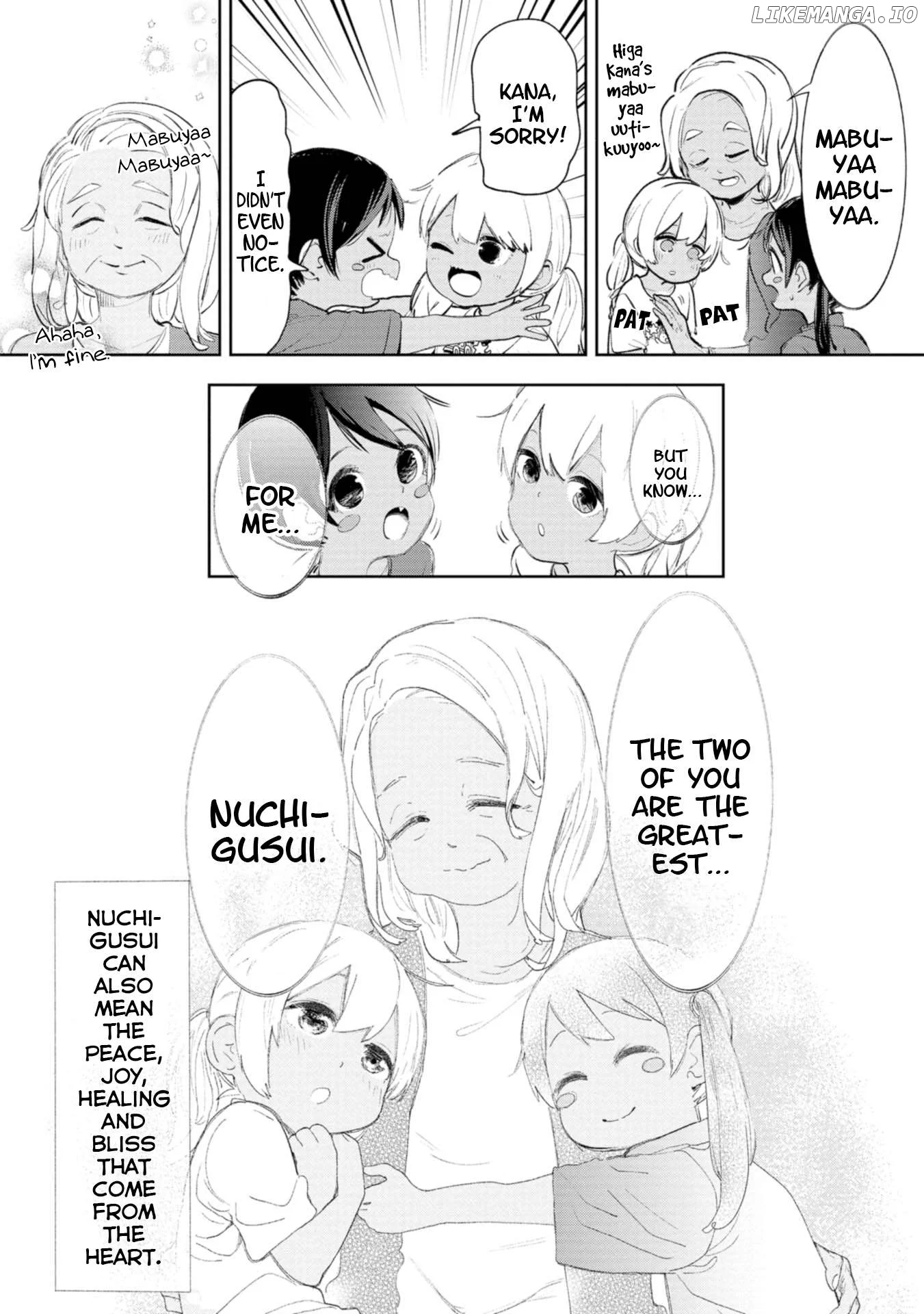 Okinawa de Suki ni Natta Ko ga Hougen Sugite Tsura Sugiru Chapter 40.5 page 9