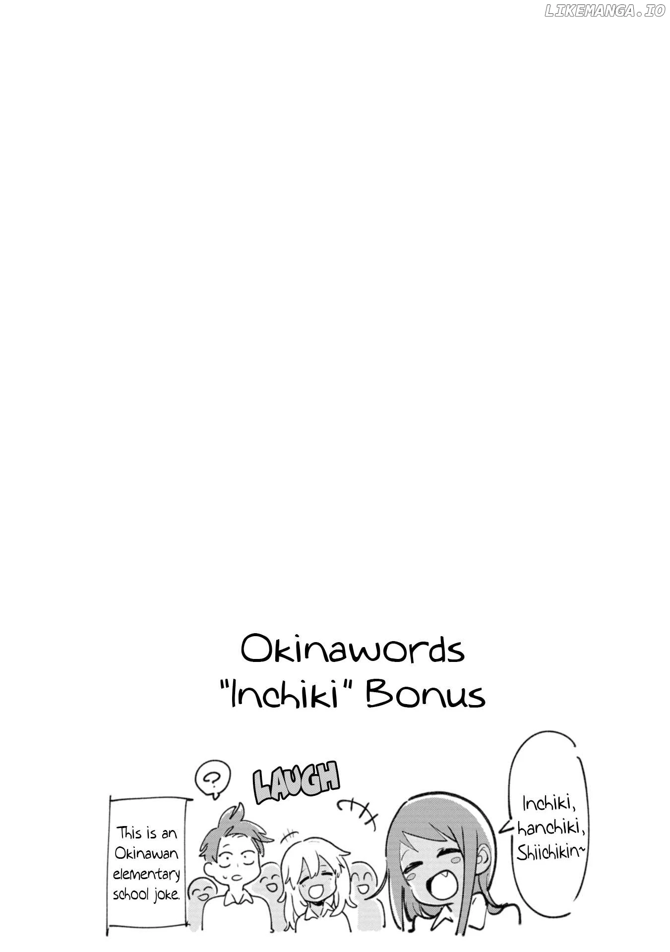 Okinawa de Suki ni Natta Ko ga Hougen Sugite Tsura Sugiru Chapter 41.5 page 7