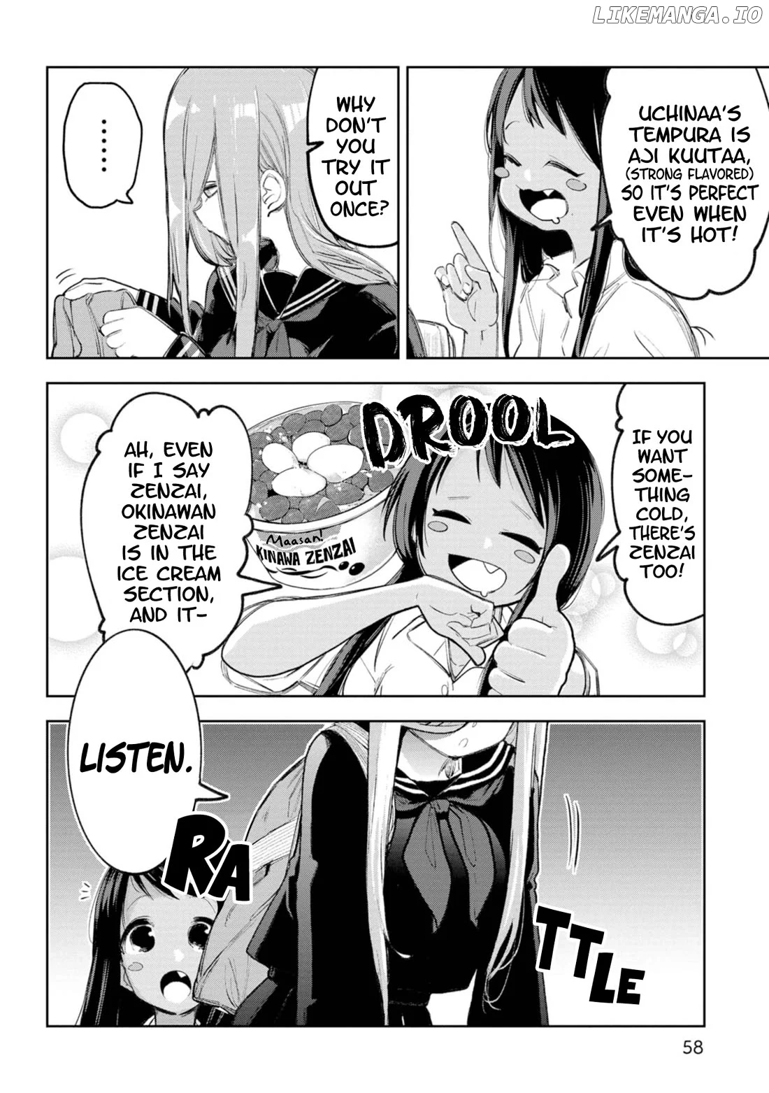 Okinawa de Suki ni Natta Ko ga Hougen Sugite Tsura Sugiru Chapter 44 page 9