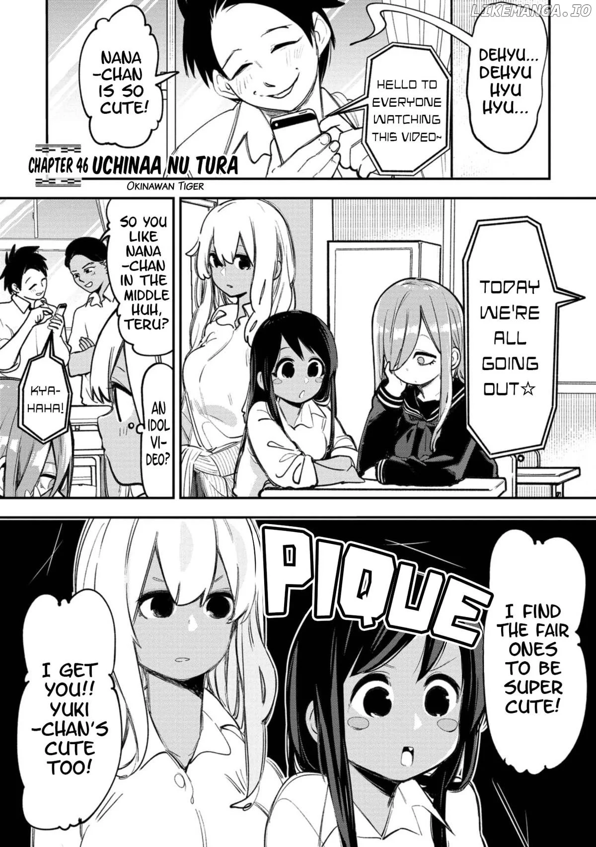 Okinawa de Suki ni Natta Ko ga Hougen Sugite Tsura Sugiru Chapter 46 page 1