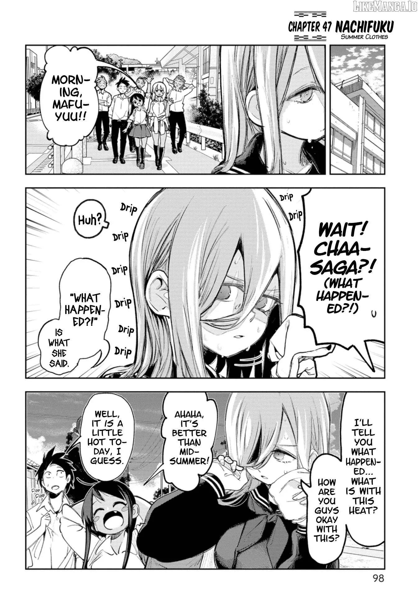 Okinawa de Suki ni Natta Ko ga Hougen Sugite Tsura Sugiru Chapter 47 page 1