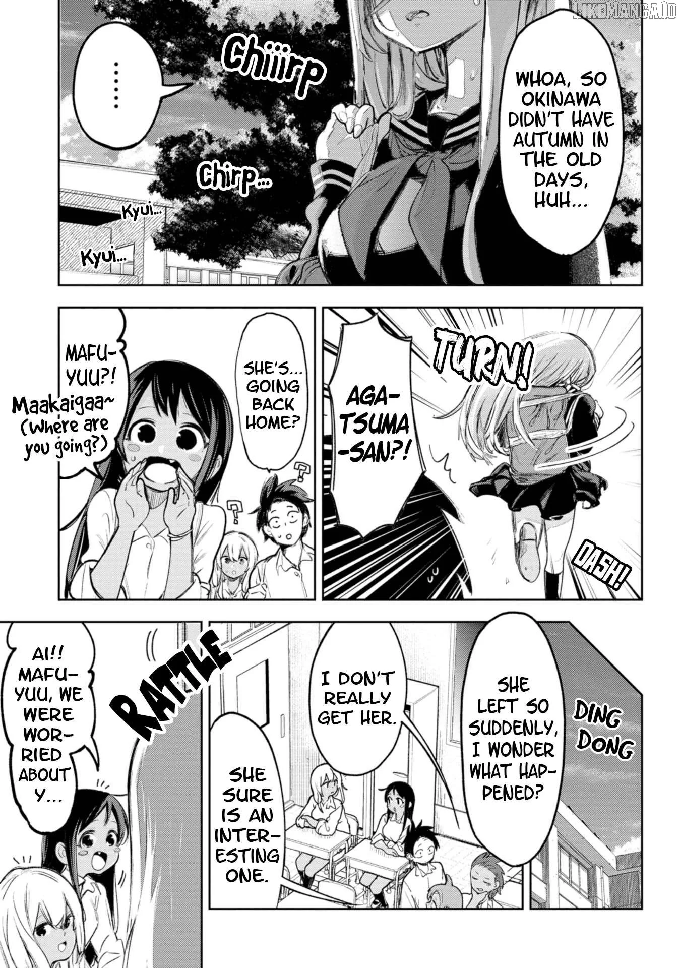 Okinawa de Suki ni Natta Ko ga Hougen Sugite Tsura Sugiru Chapter 47 page 8