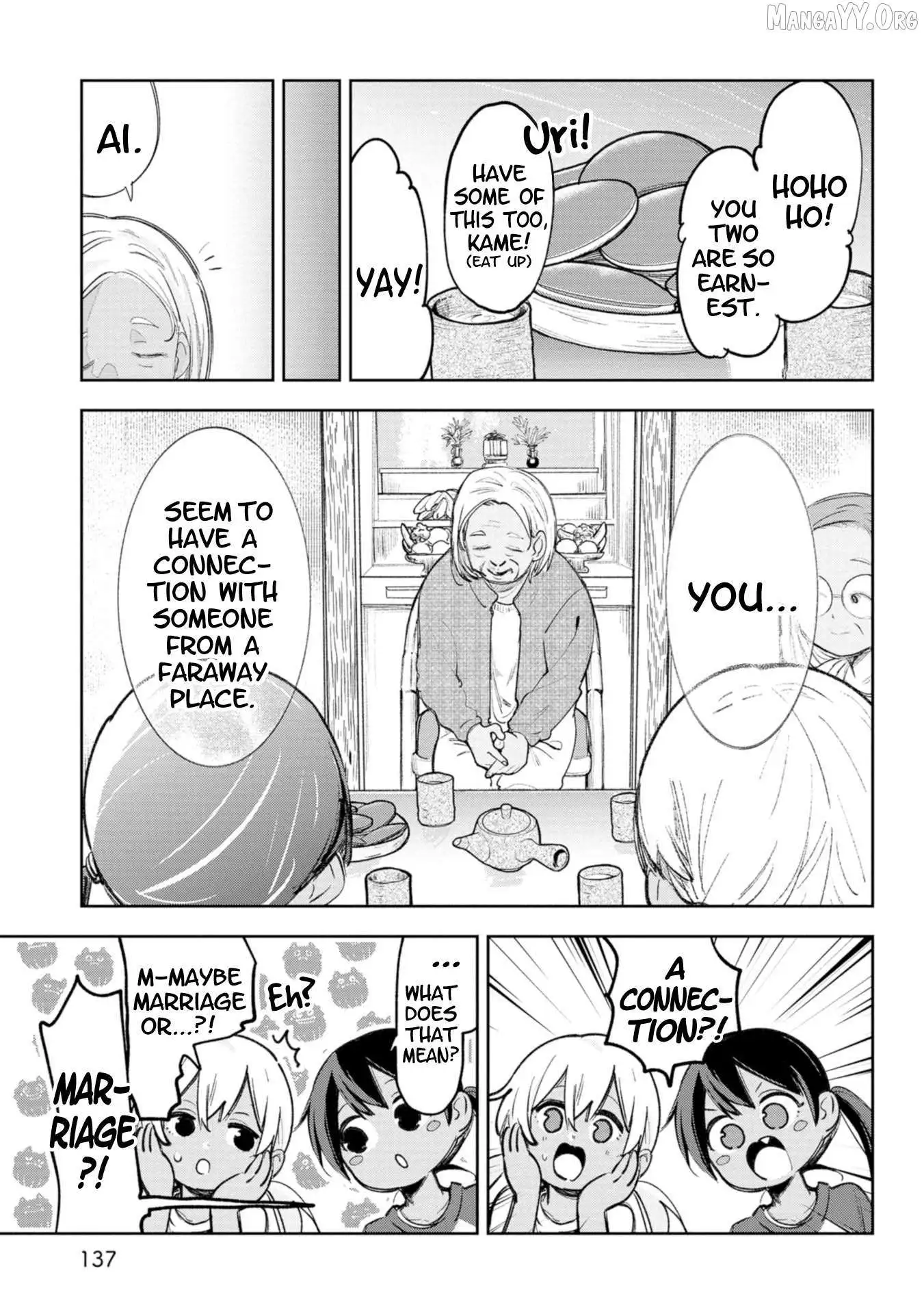 Okinawa de Suki ni Natta Ko ga Hougen Sugite Tsura Sugiru Chapter 49.5 page 6