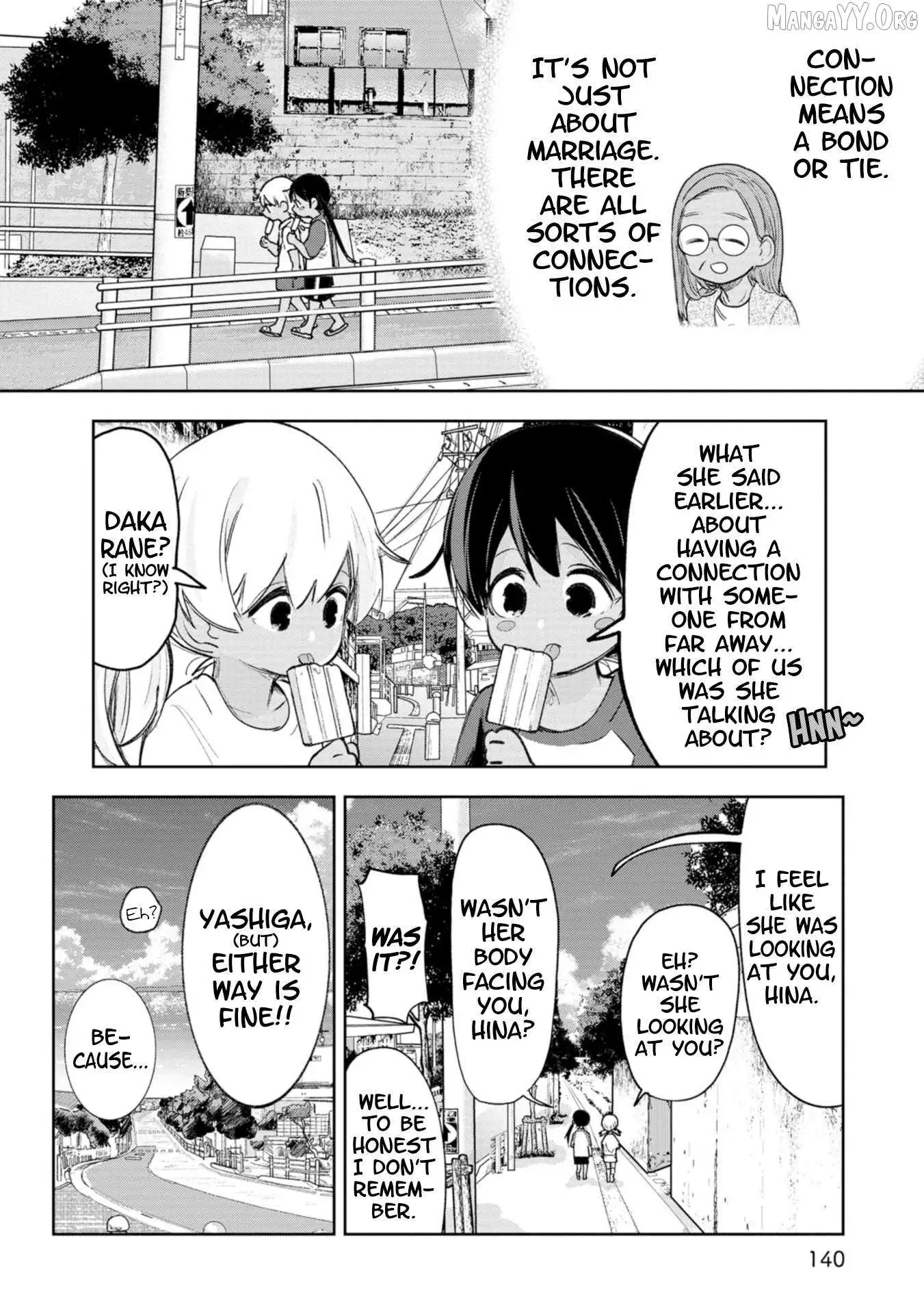 Okinawa de Suki ni Natta Ko ga Hougen Sugite Tsura Sugiru Chapter 49.5 page 9
