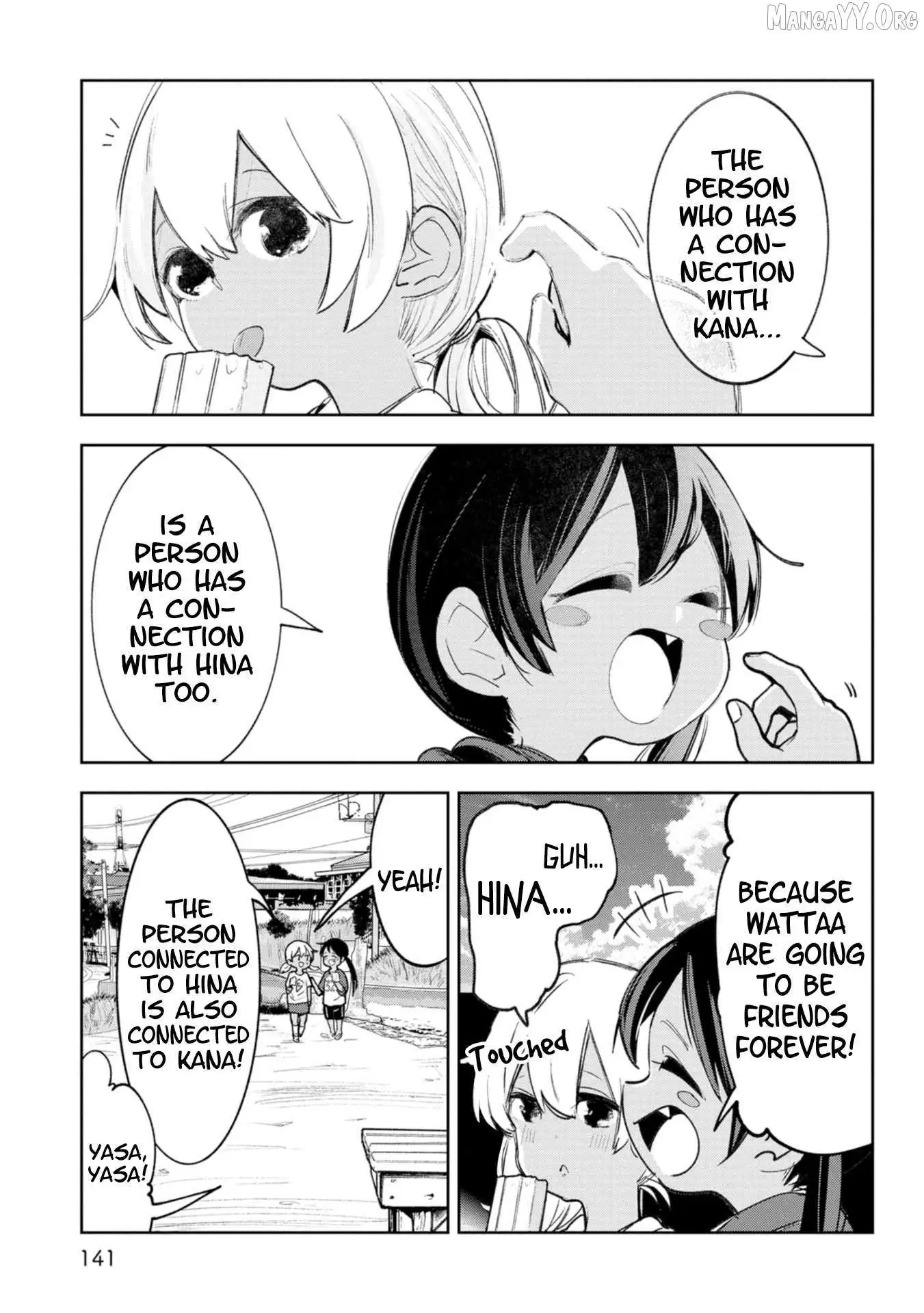 Okinawa de Suki ni Natta Ko ga Hougen Sugite Tsura Sugiru Chapter 49.5 page 10