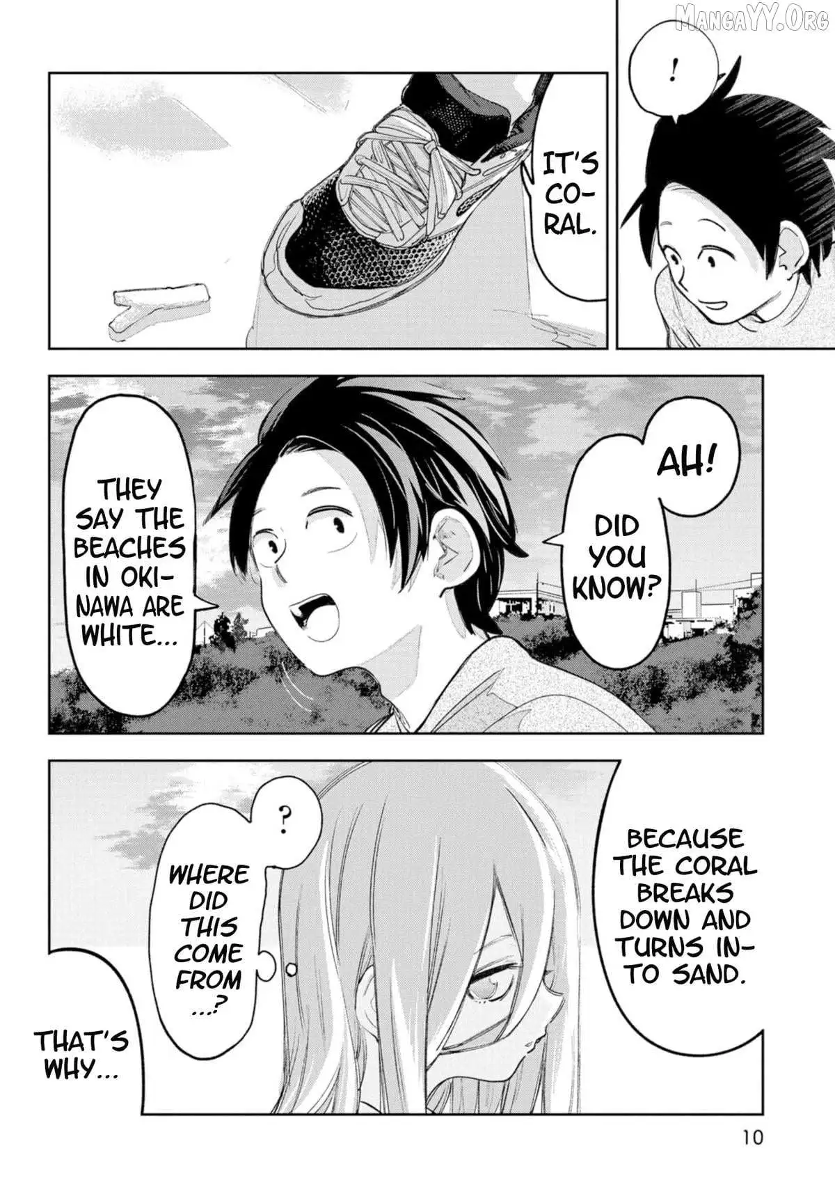 Okinawa de Suki ni Natta Ko ga Hougen Sugite Tsura Sugiru Chapter 50 page 10