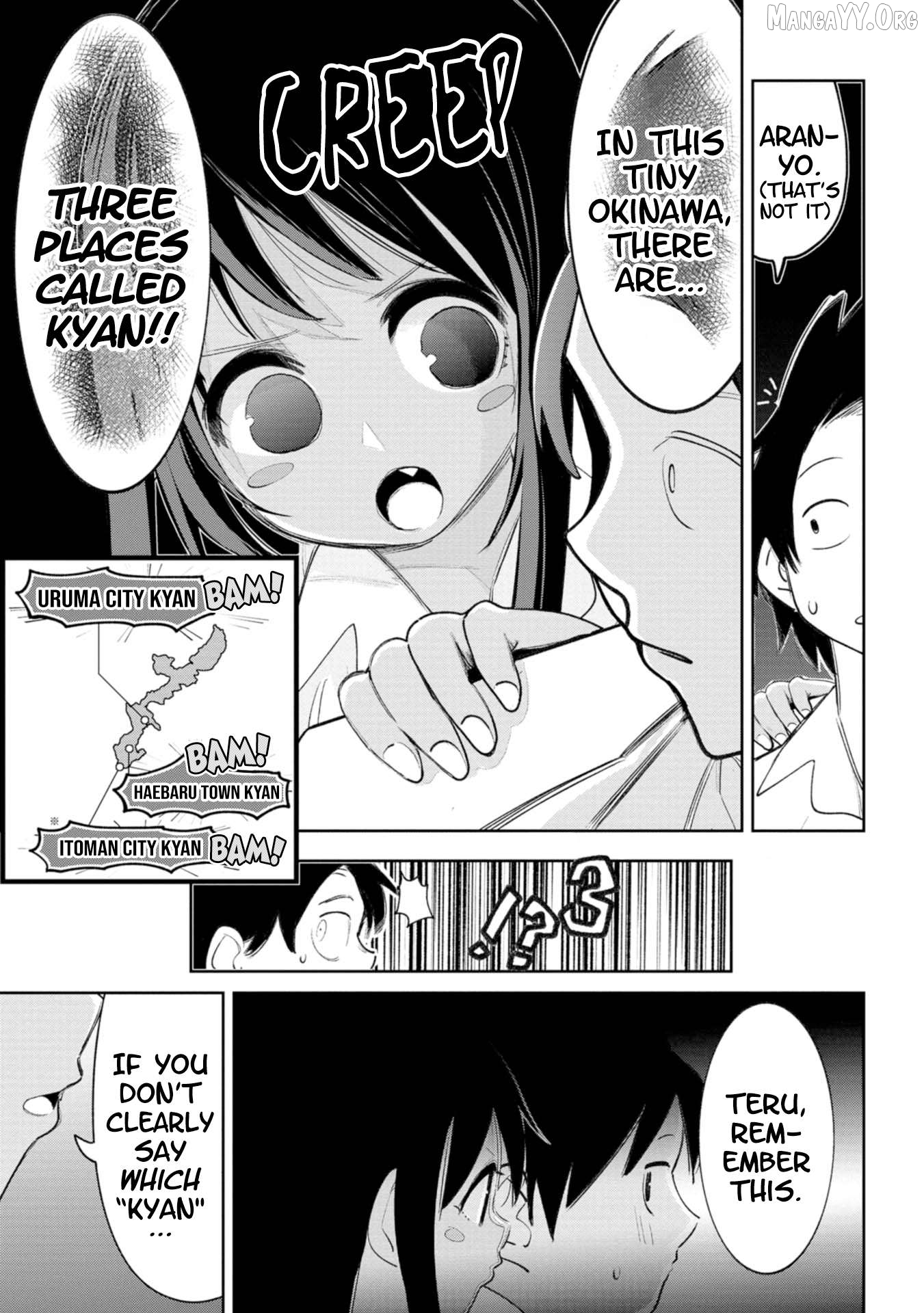 Okinawa de Suki ni Natta Ko ga Hougen Sugite Tsura Sugiru Chapter 51 page 7