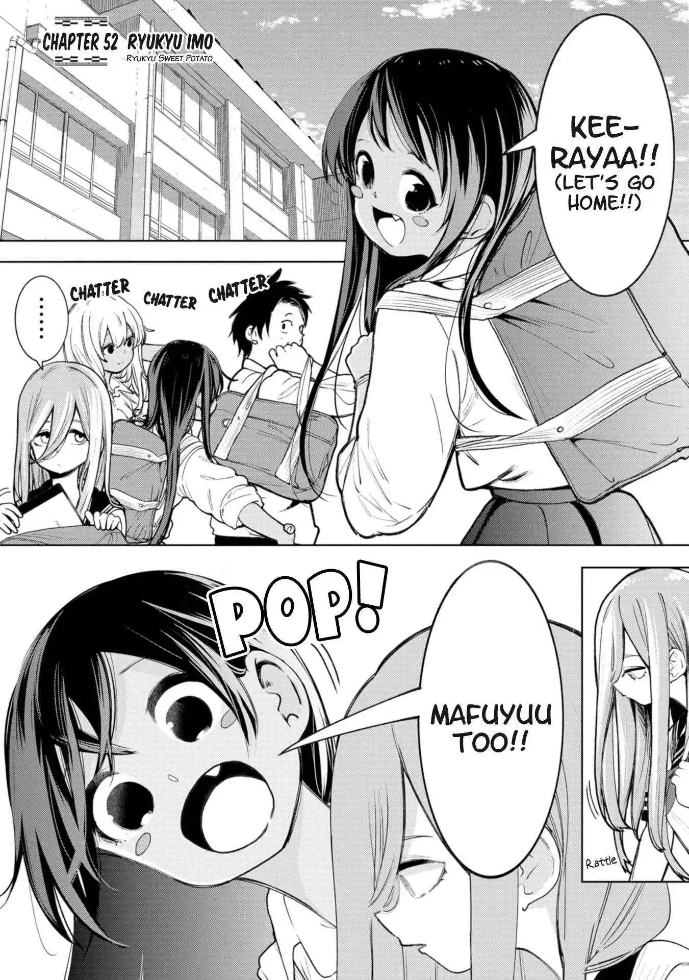 Okinawa de Suki ni Natta Ko ga Hougen Sugite Tsura Sugiru Chapter 52 page 1