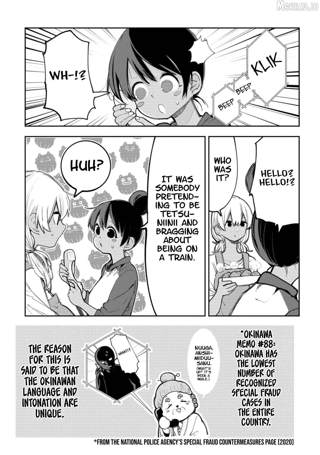 Okinawa de Suki ni Natta Ko ga Hougen Sugite Tsura Sugiru Chapter 54 page 5