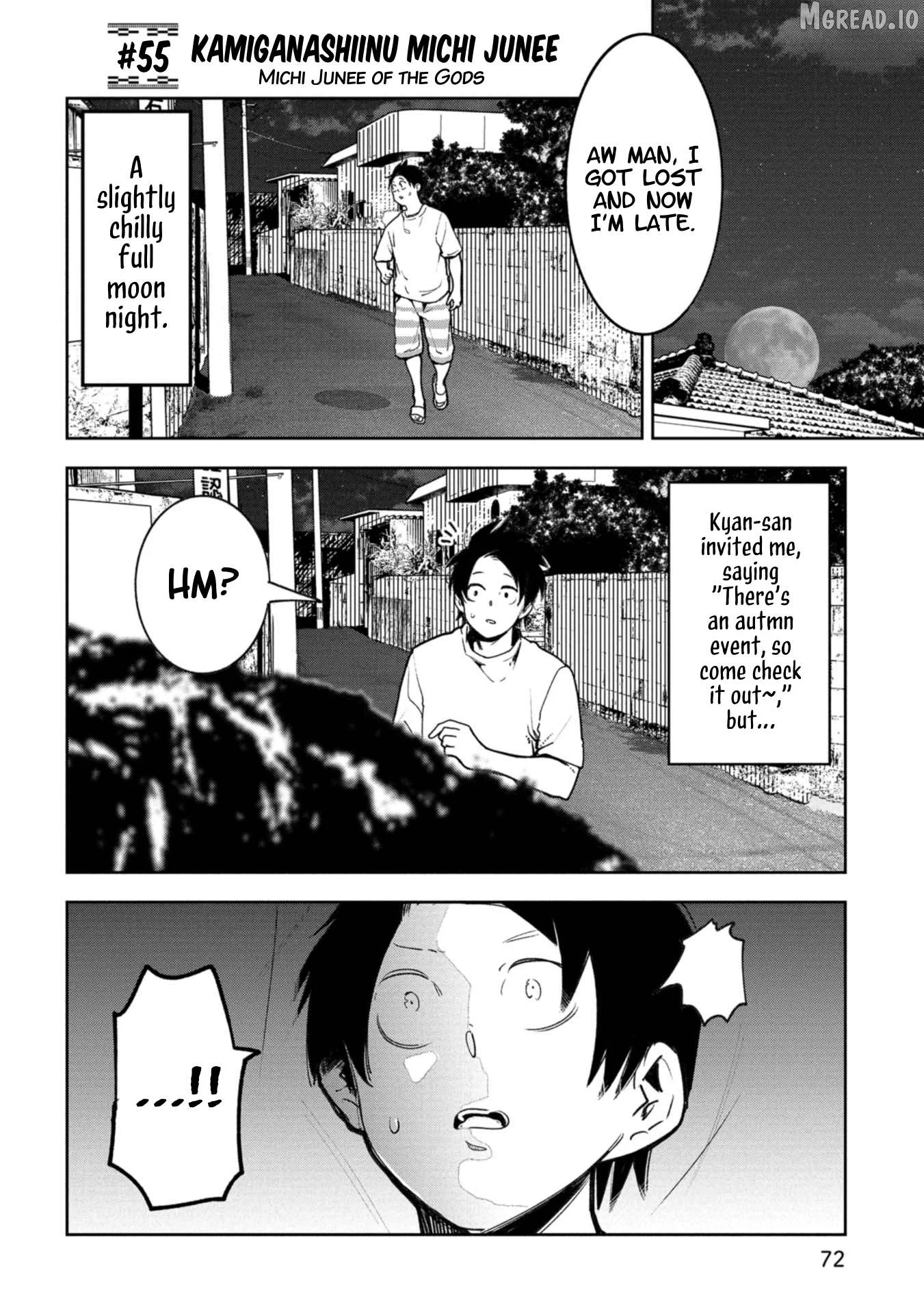Okinawa de Suki ni Natta Ko ga Hougen Sugite Tsura Sugiru Chapter 55 page 1
