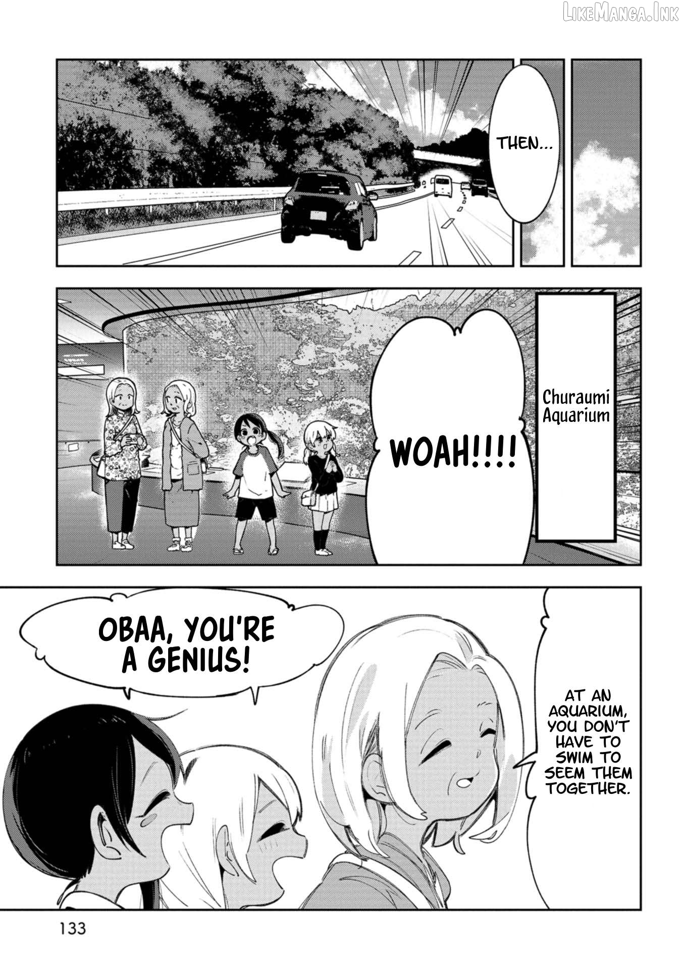 Okinawa de Suki ni Natta Ko ga Hougen Sugite Tsura Sugiru Chapter 58.5 page 4