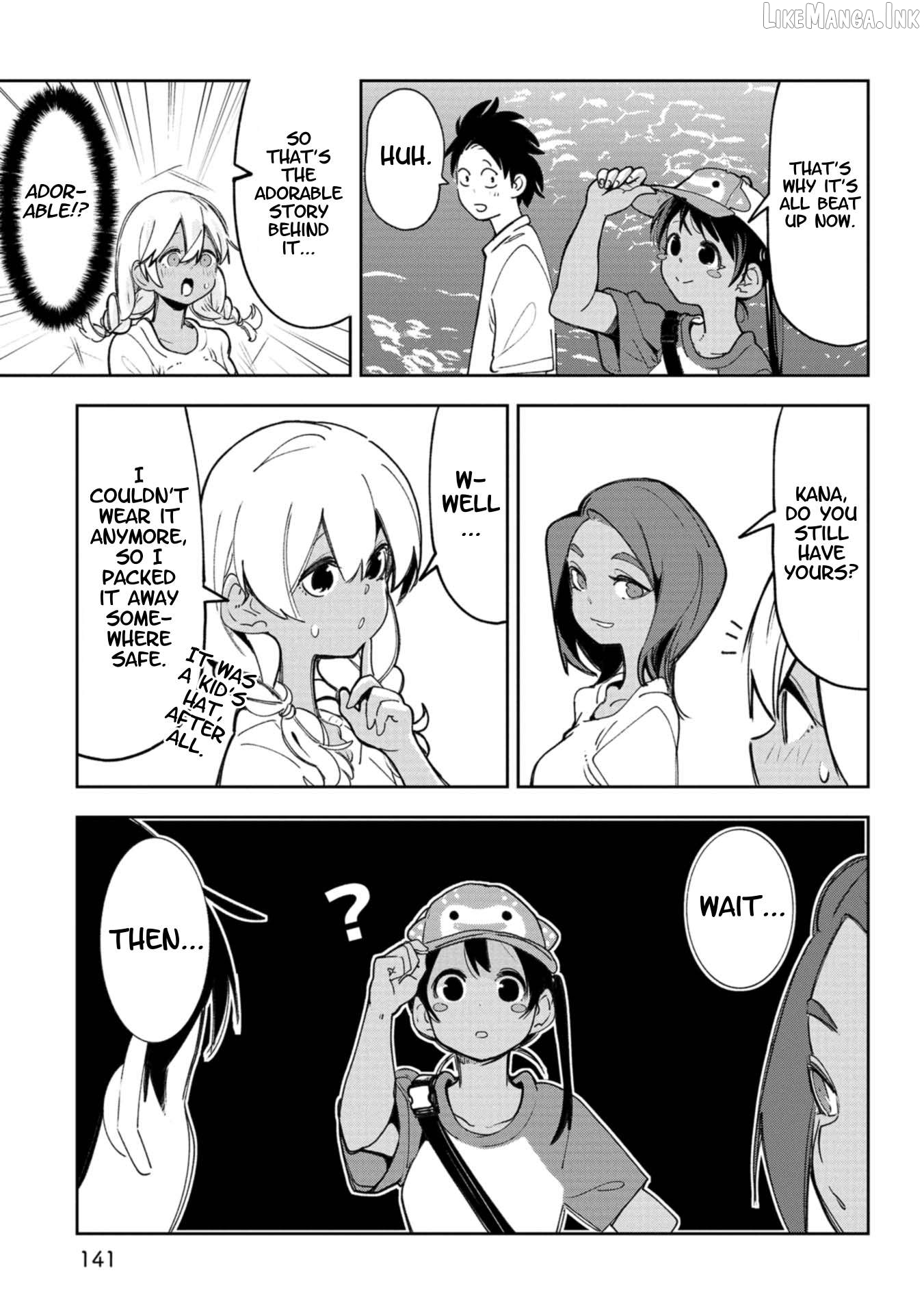 Okinawa de Suki ni Natta Ko ga Hougen Sugite Tsura Sugiru Chapter 58.5 page 12