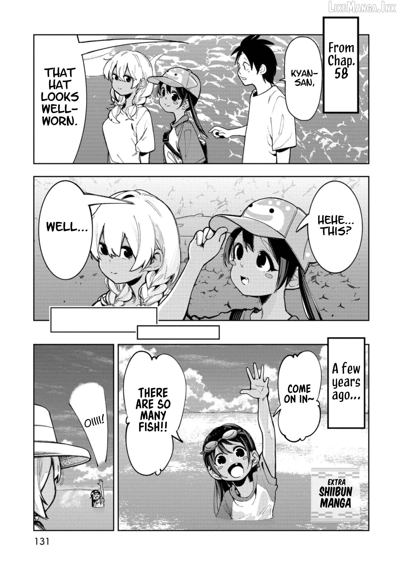 Okinawa de Suki ni Natta Ko ga Hougen Sugite Tsura Sugiru Chapter 58.5 page 2