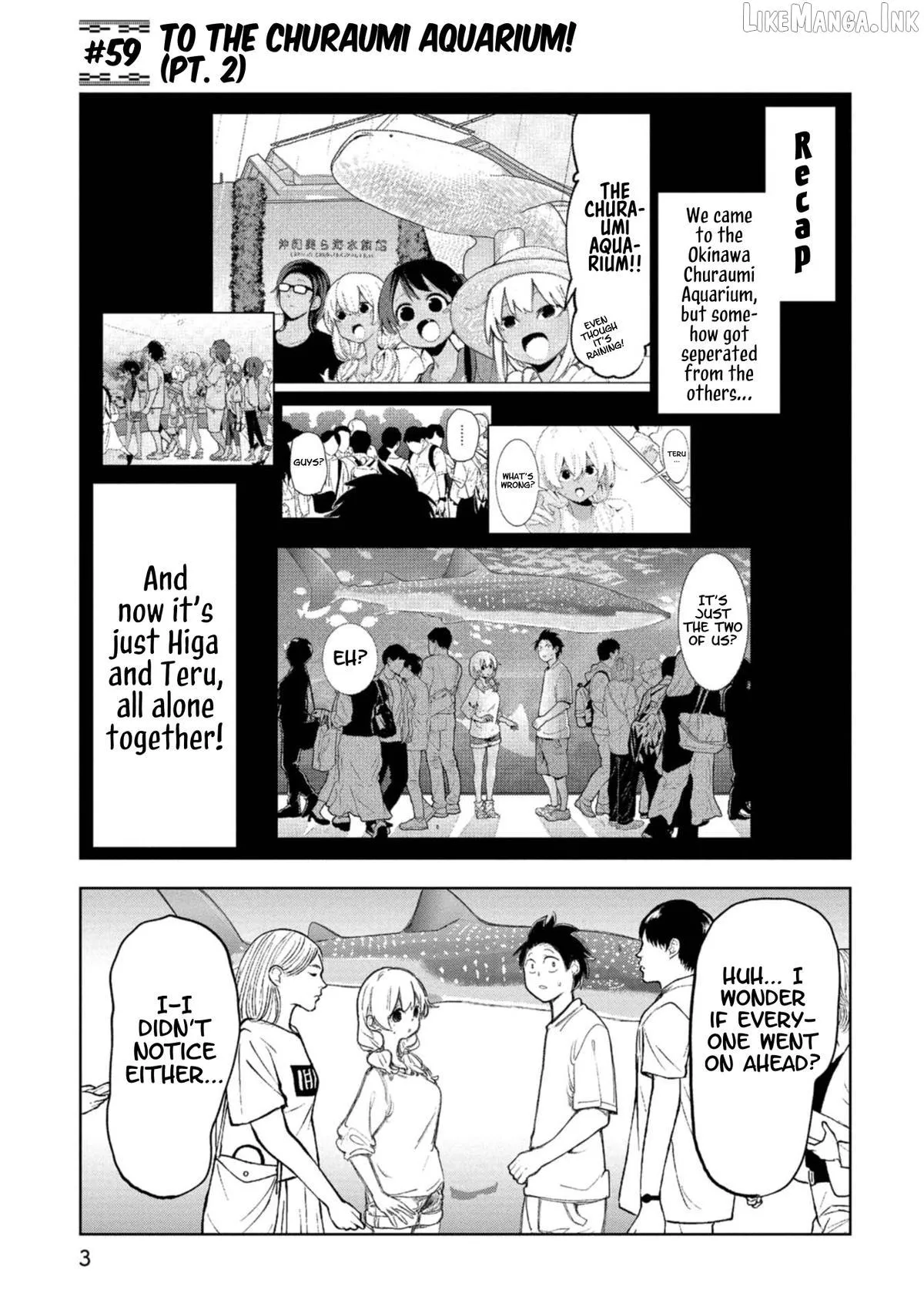 Okinawa de Suki ni Natta Ko ga Hougen Sugite Tsura Sugiru Chapter 59 page 3