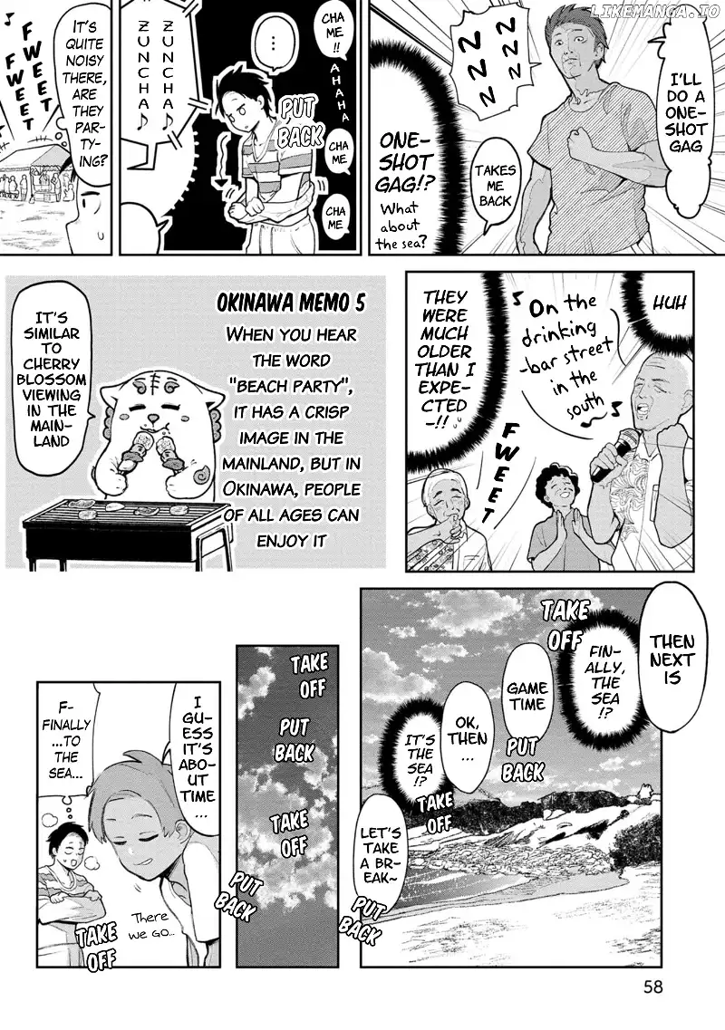 Okinawa de Suki ni Natta Ko ga Hougen Sugite Tsura Sugiru Chapter 6 page 7