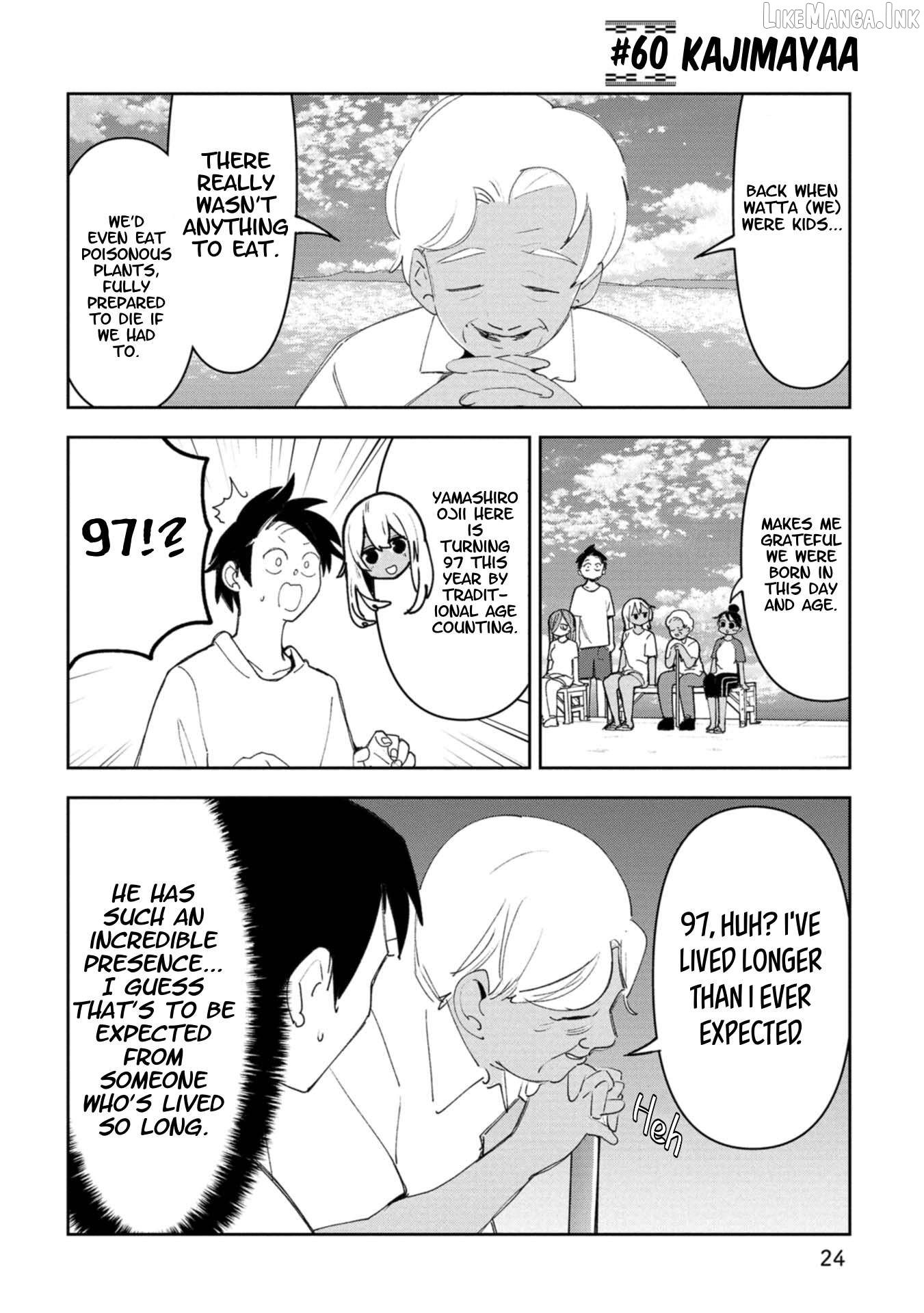 Okinawa de Suki ni Natta Ko ga Hougen Sugite Tsura Sugiru Chapter 60 page 1