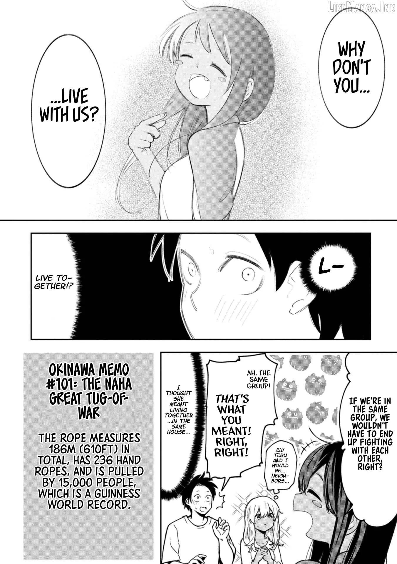 Okinawa de Suki ni Natta Ko ga Hougen Sugite Tsura Sugiru Chapter 62 page 13