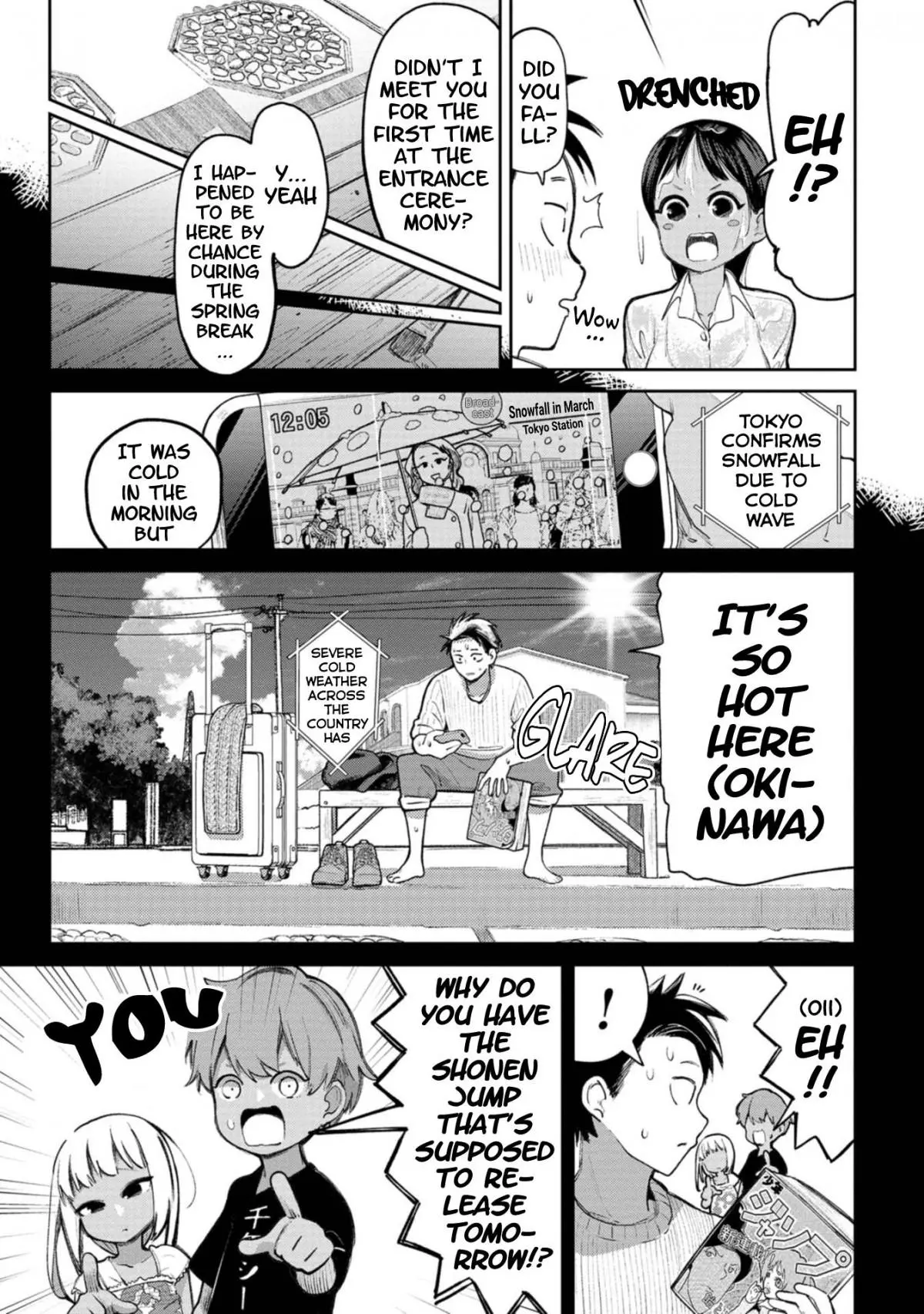 Okinawa de Suki ni Natta Ko ga Hougen Sugite Tsura Sugiru Chapter 8 page 3