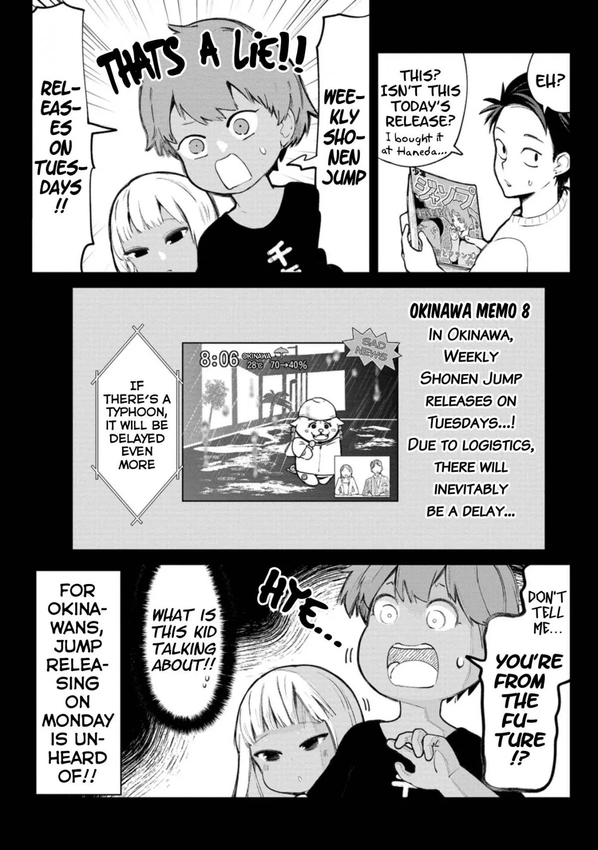 Okinawa de Suki ni Natta Ko ga Hougen Sugite Tsura Sugiru Chapter 8 page 4
