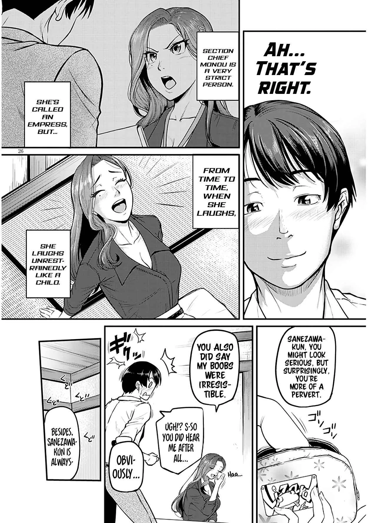 On My Way Home from Work, My Beautiful Single Boss Asked Me to Do Something for Her Chapter 1 page 26