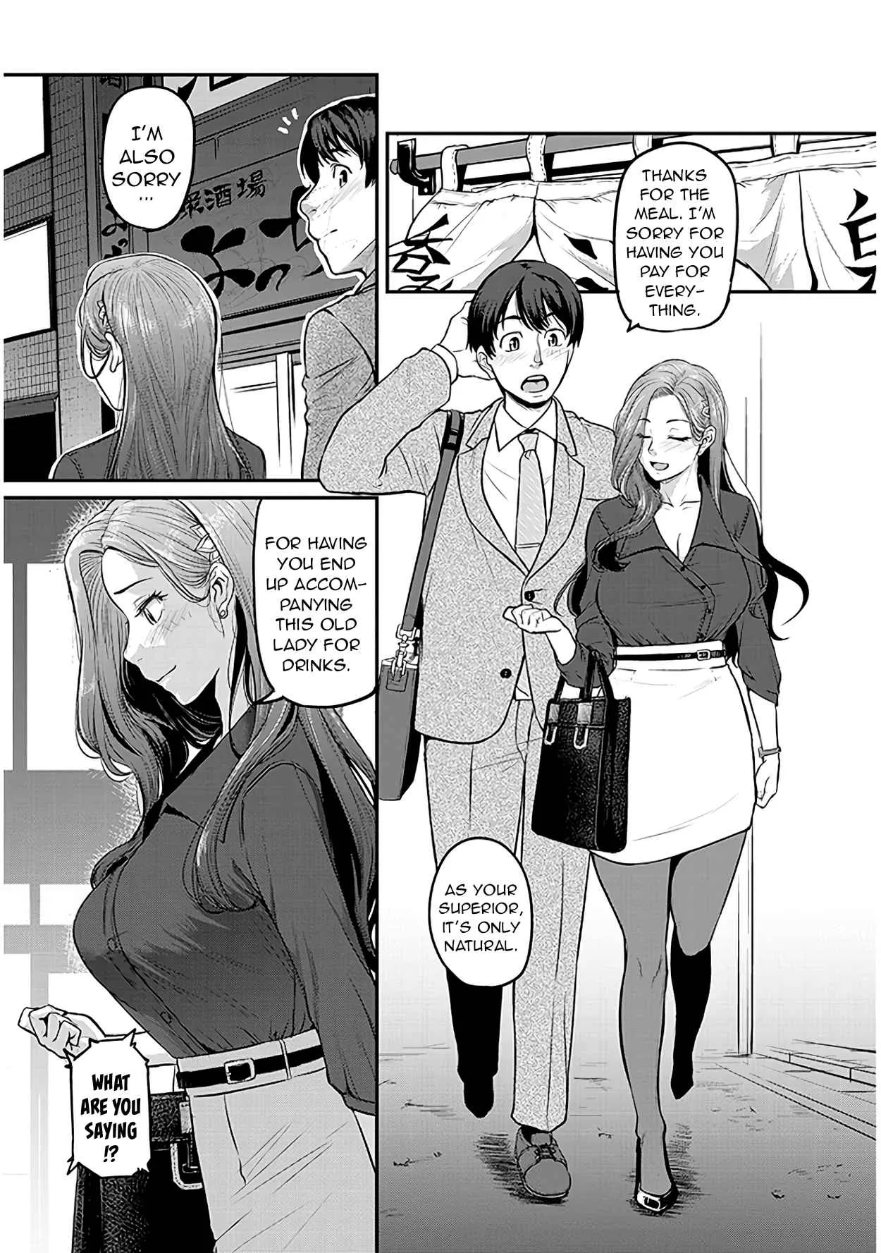 On My Way Home from Work, My Beautiful Single Boss Asked Me to Do Something for Her Chapter 1 page 27