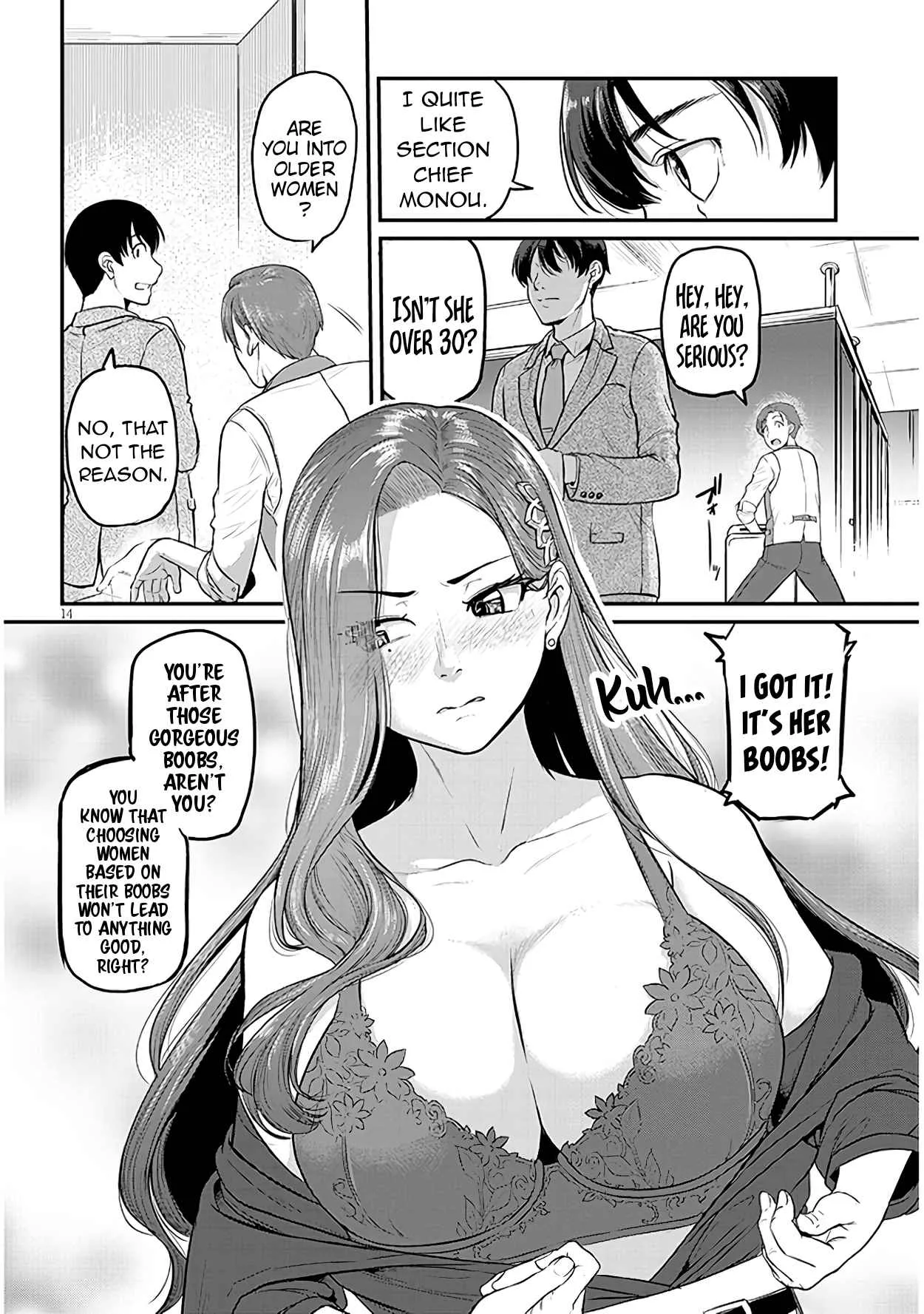On My Way Home from Work, My Beautiful Single Boss Asked Me to Do Something for Her Chapter 1 page 14