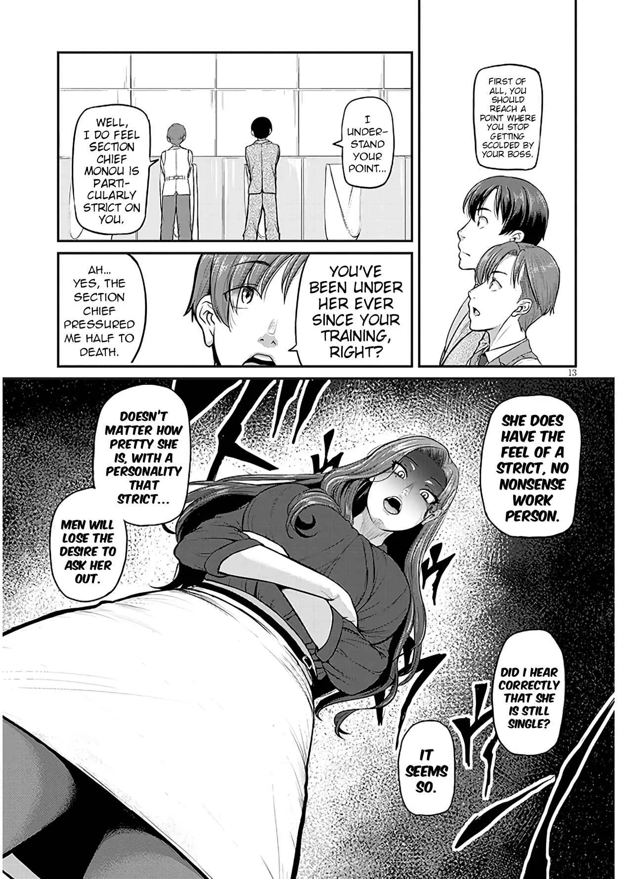 On My Way Home from Work, My Beautiful Single Boss Asked Me to Do Something for Her Chapter 1 page 13