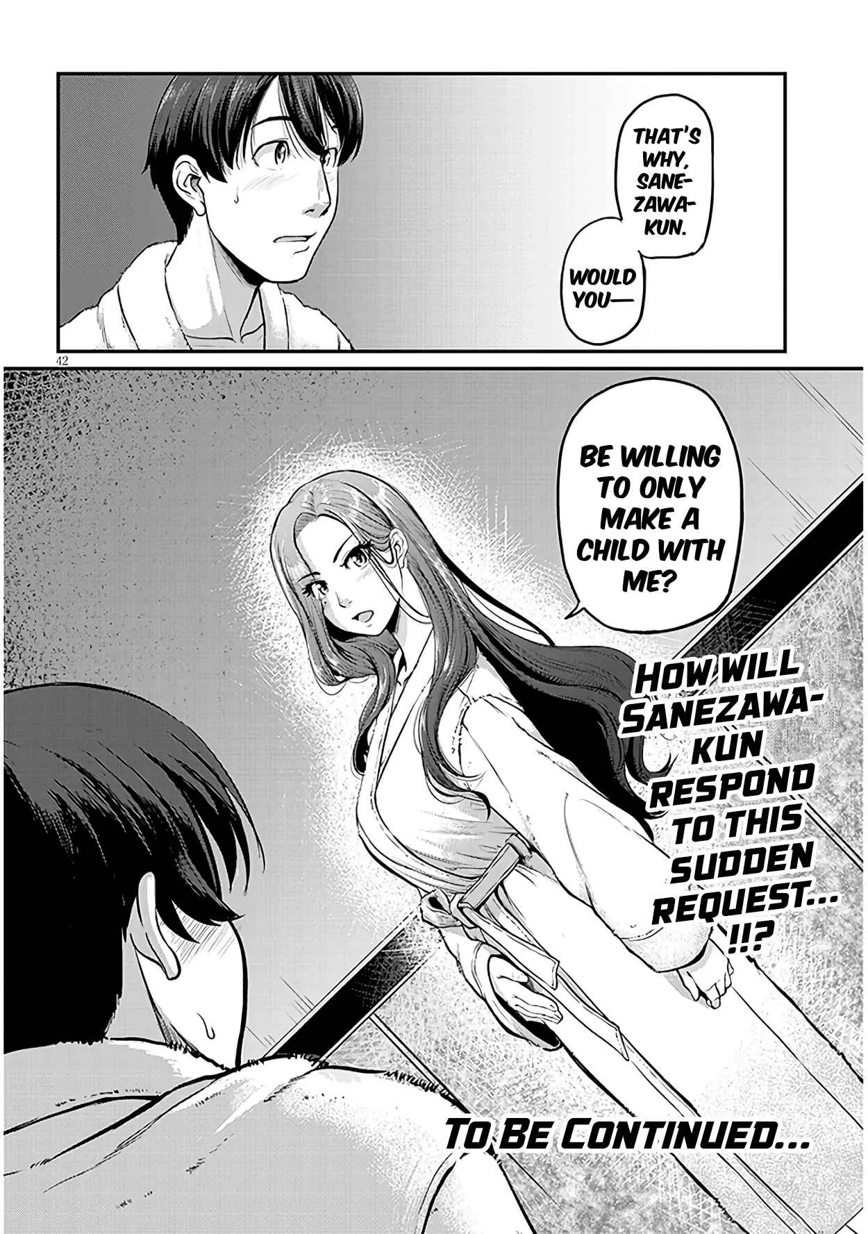 On My Way Home from Work, My Beautiful Single Boss Asked Me to Do Something for Her Chapter 1 page 42