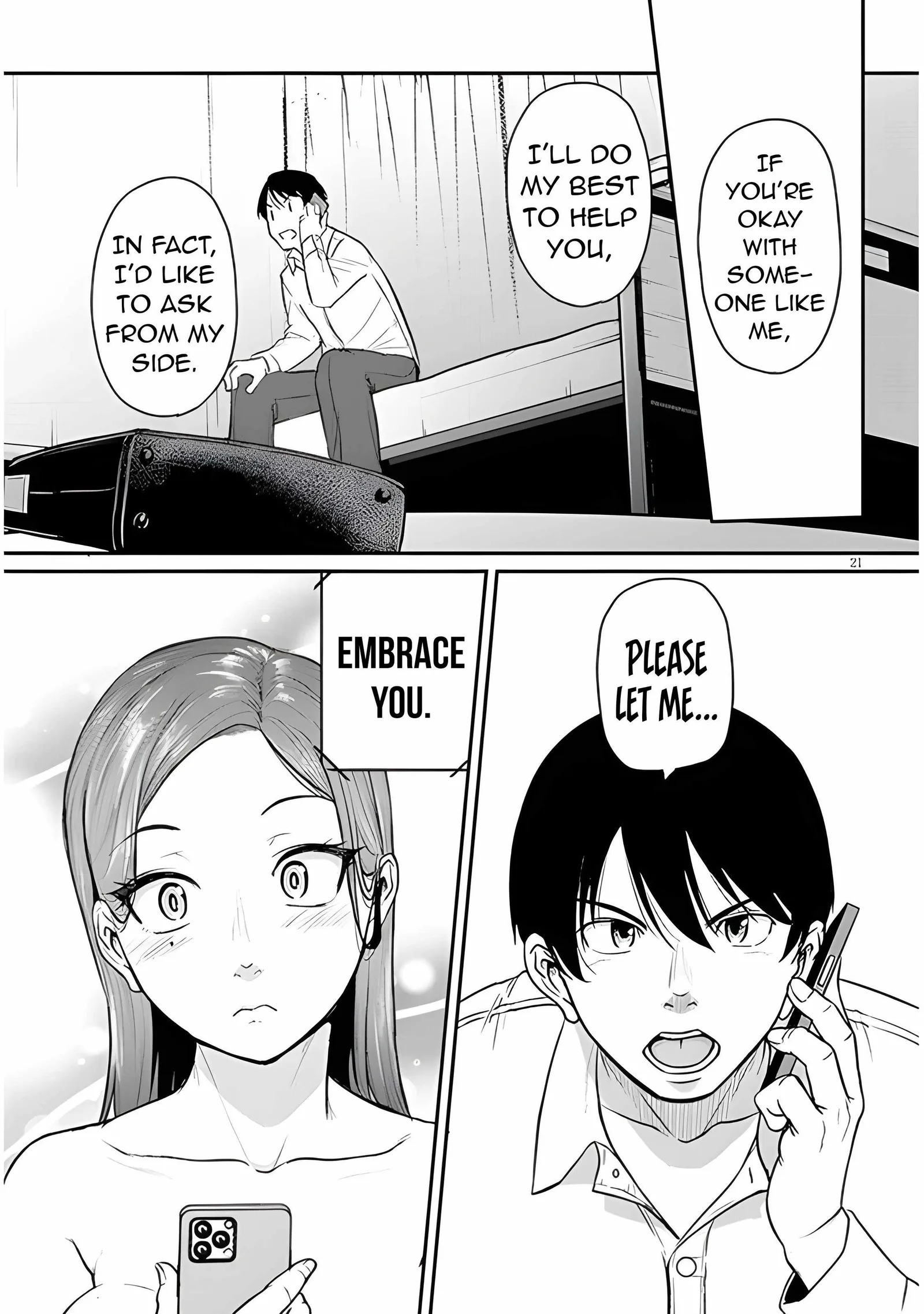 On My Way Home from Work, My Beautiful Single Boss Asked Me to Do Something for Her Chapter 3 page 23