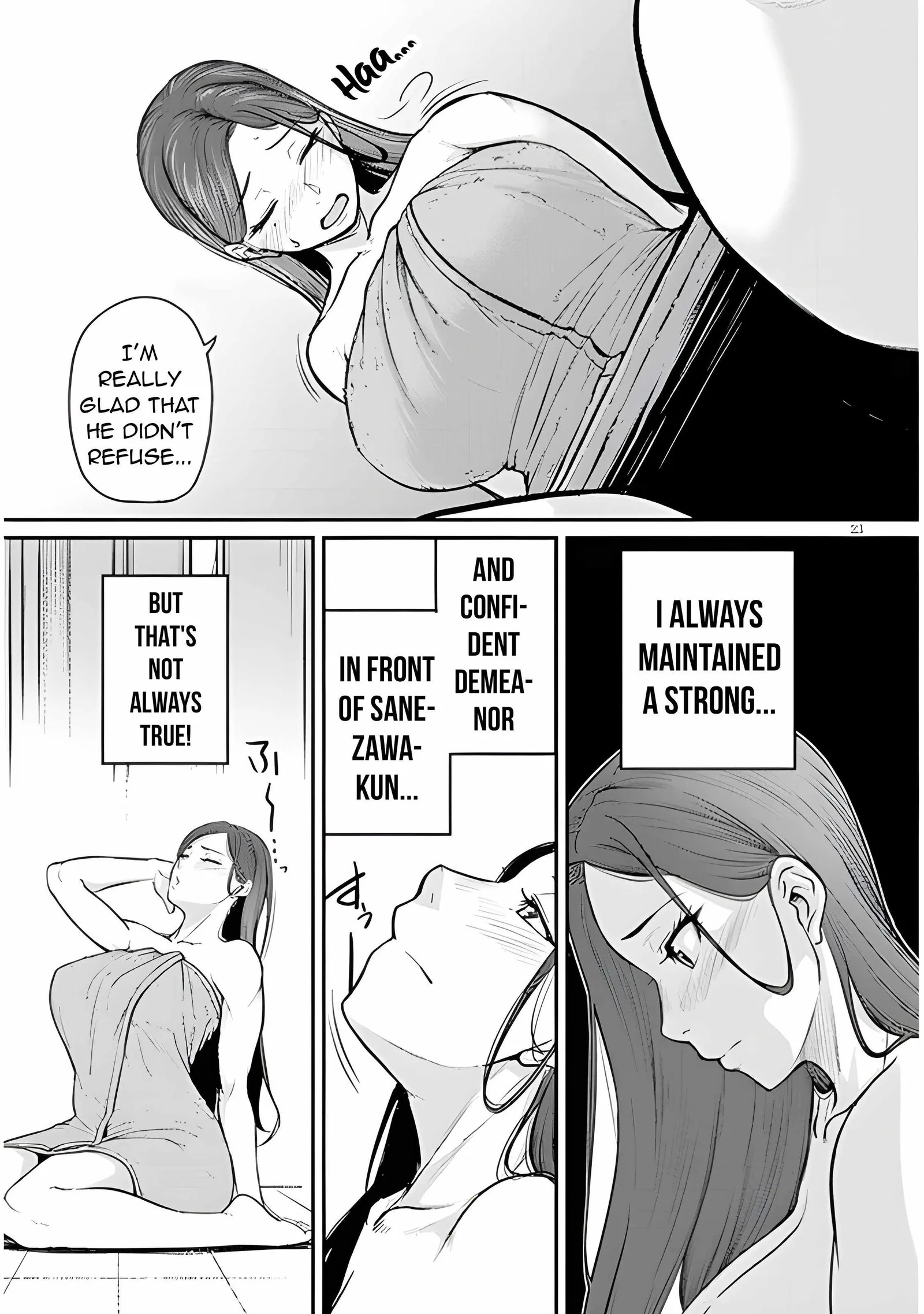 On My Way Home from Work, My Beautiful Single Boss Asked Me to Do Something for Her Chapter 3 page 25