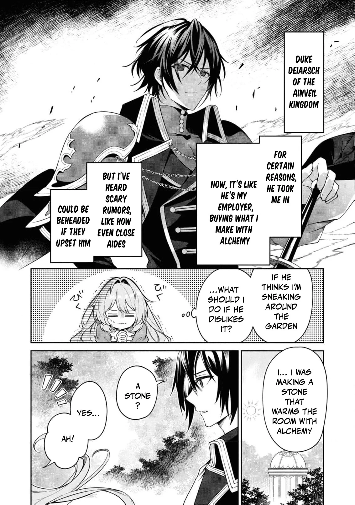 Once a Saint, Now a Child — Rescued by a Duke, Reborn as an Alchemist Chapter 1 page 12
