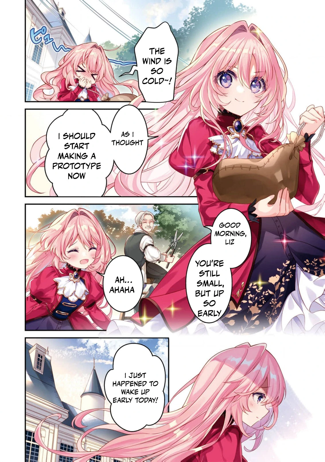 Once a Saint, Now a Child — Rescued by a Duke, Reborn as an Alchemist Chapter 1 page 8