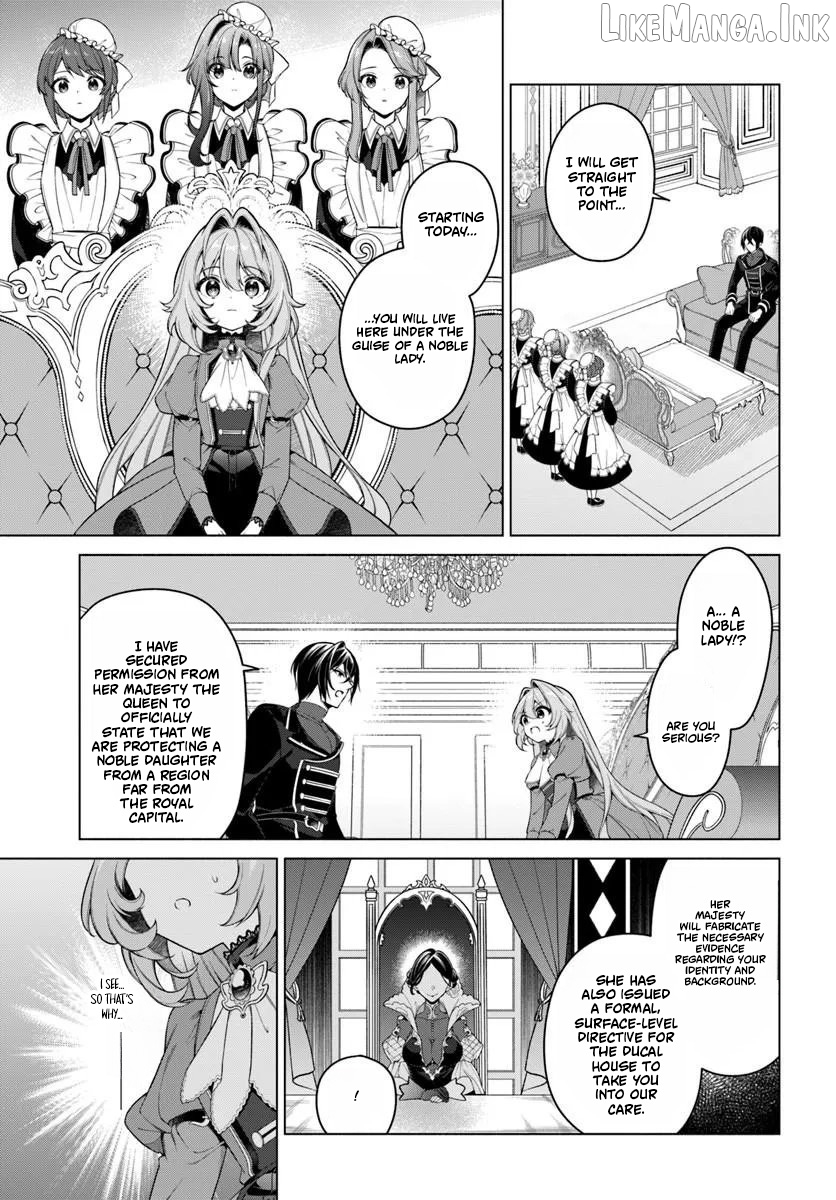 Once a Saint, Now a Child — Rescued by a Duke, Reborn as an Alchemist Chapter 22.3 page 4