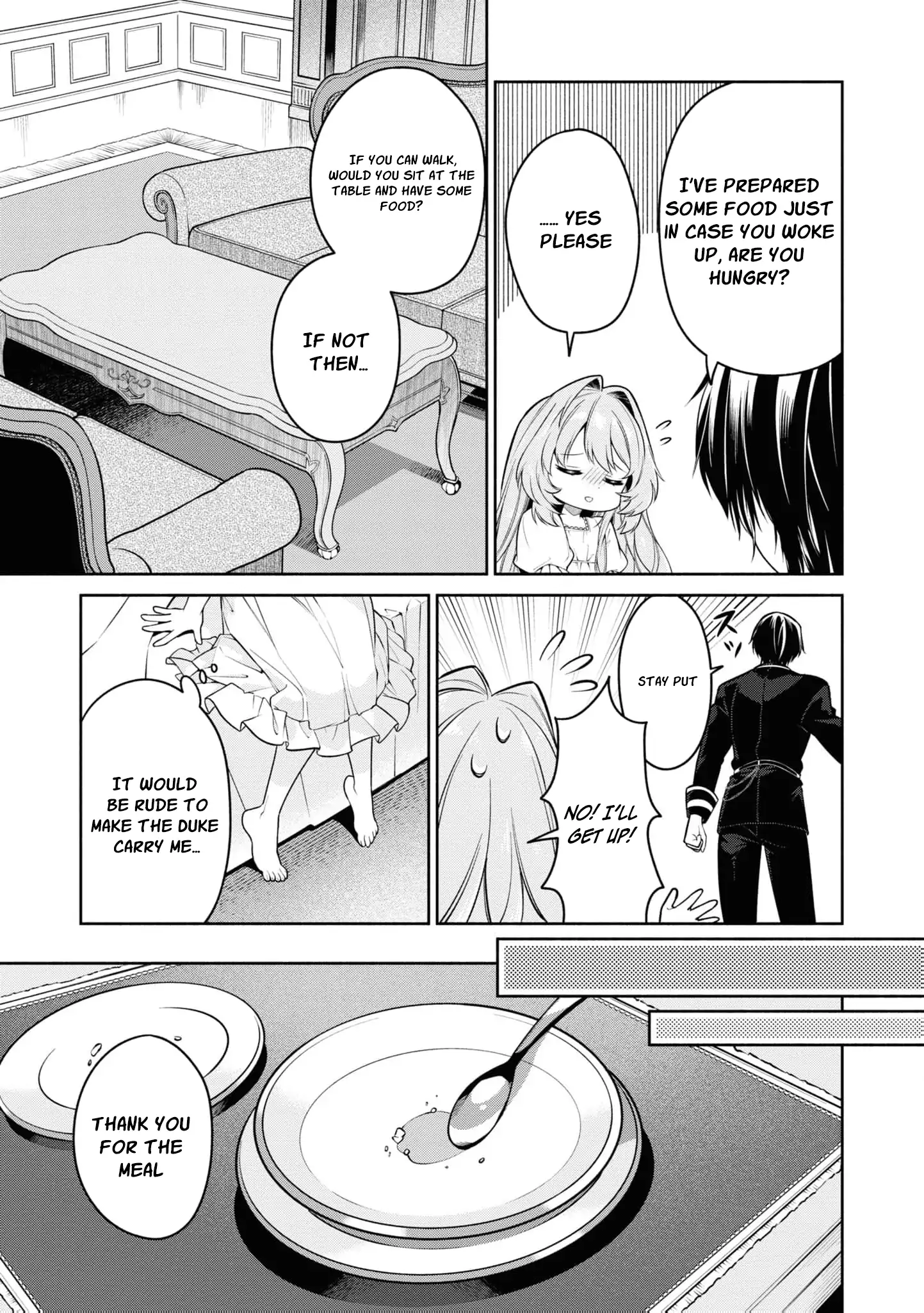 Once a Saint, Now a Child — Rescued by a Duke, Reborn as an Alchemist Chapter 4 page 13