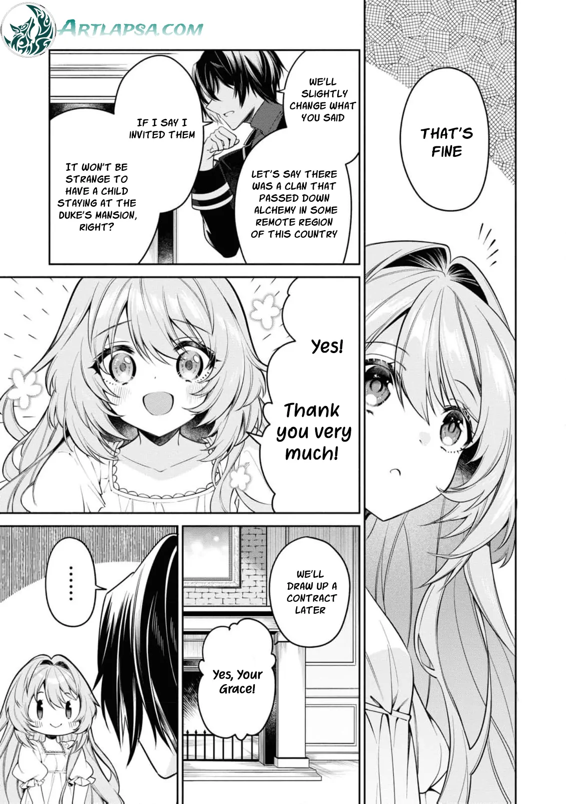 Once a Saint, Now a Child — Rescued by a Duke, Reborn as an Alchemist Chapter 4 page 27