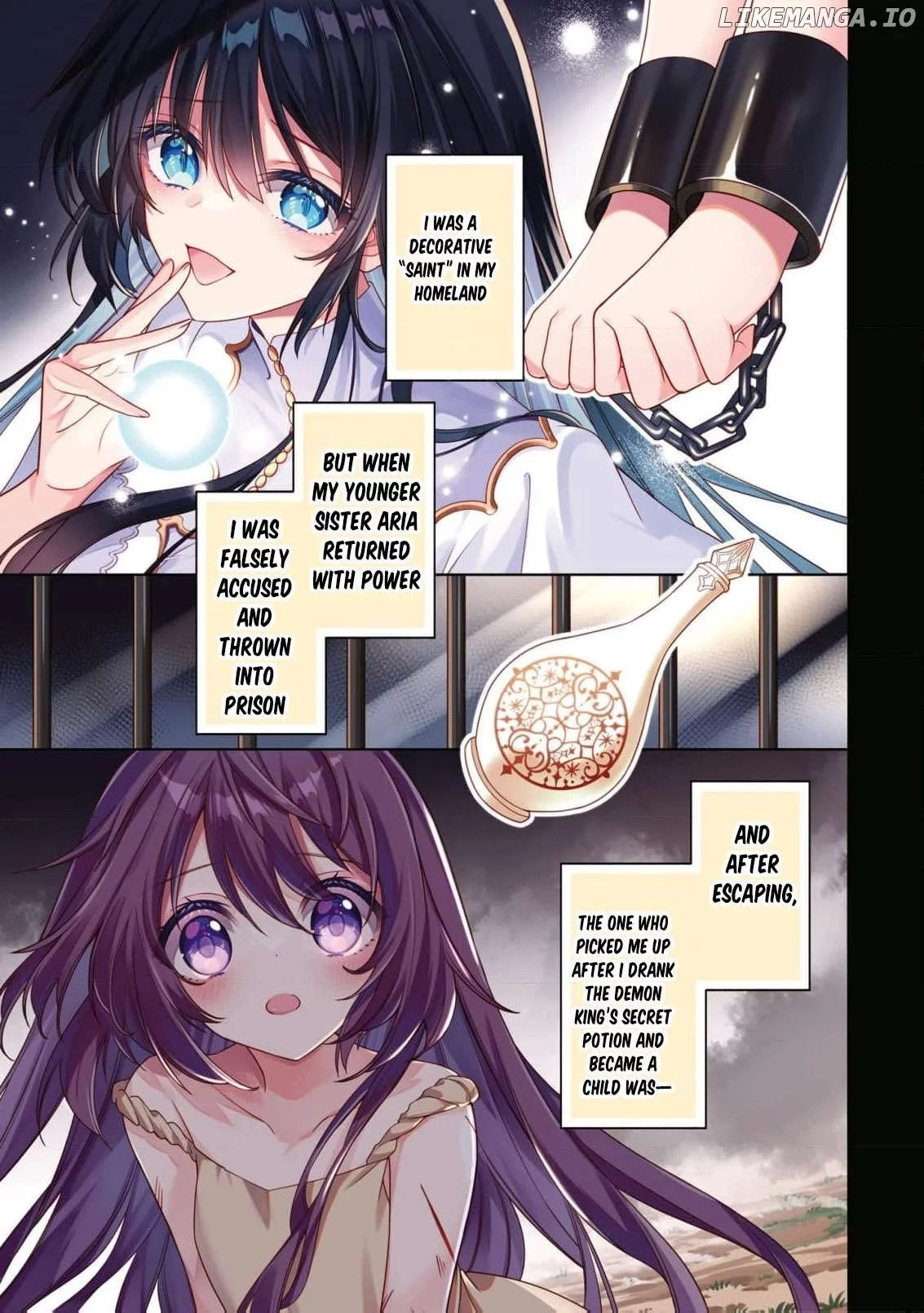 Once a Saint, Now a Child — Rescued by a Duke, Reborn as an Alchemist Chapter 6 page 4