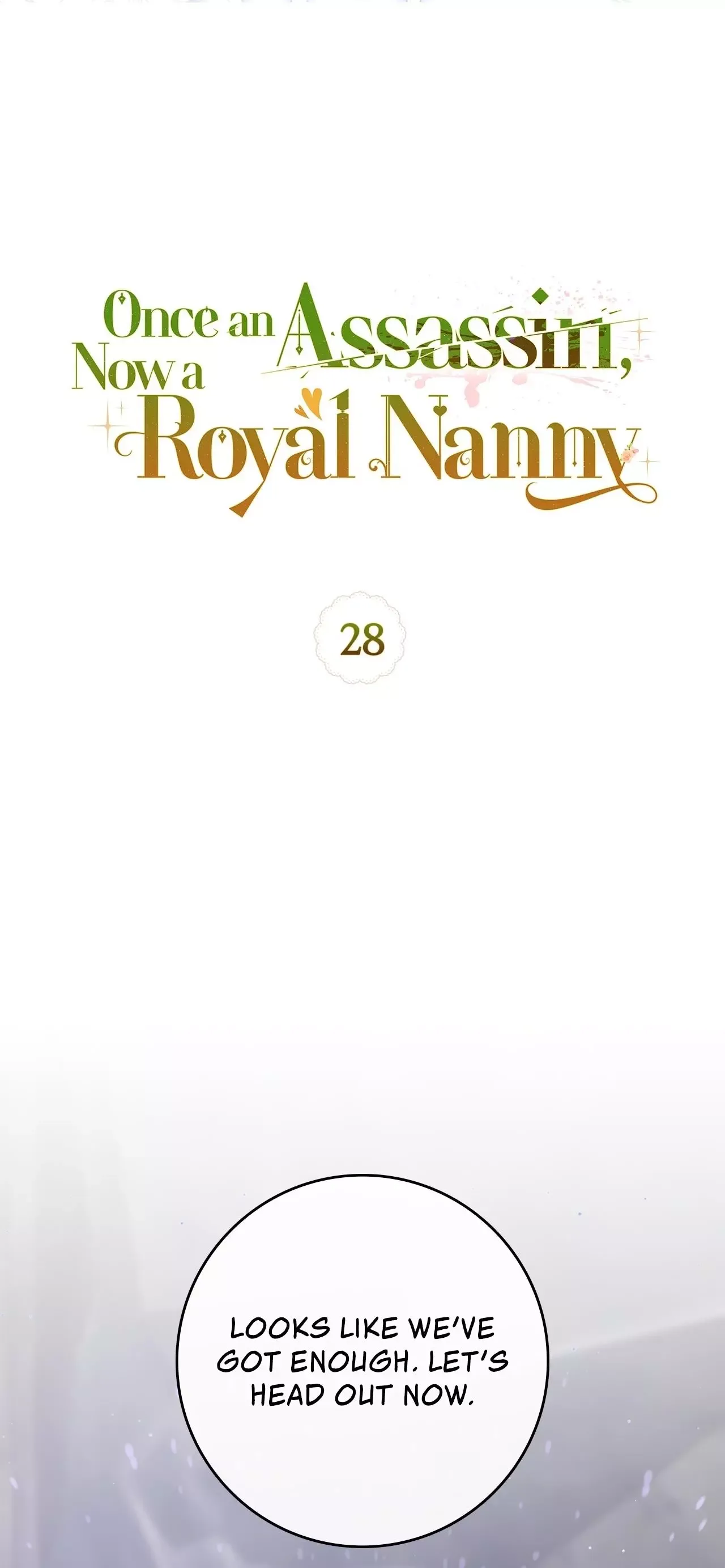 Once an Assassin, Now a Royal Nanny Chapter 28 page 19