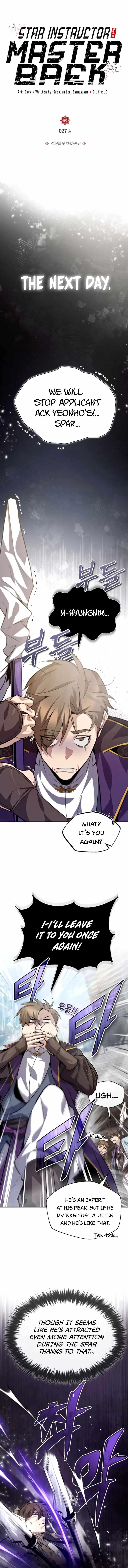 One Hit Teacher, Master Baek Chapter 27 page 3