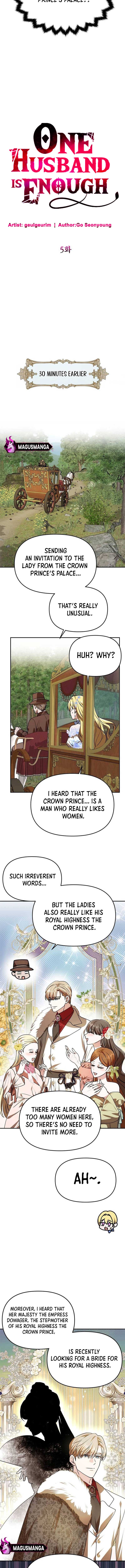 One Husband Is Enough Chapter 5 page 6