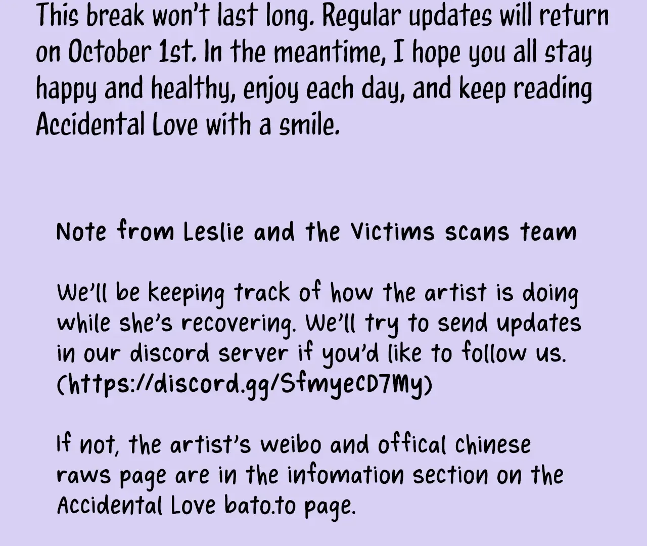 Only for Love Chapter 61.5 page 3
