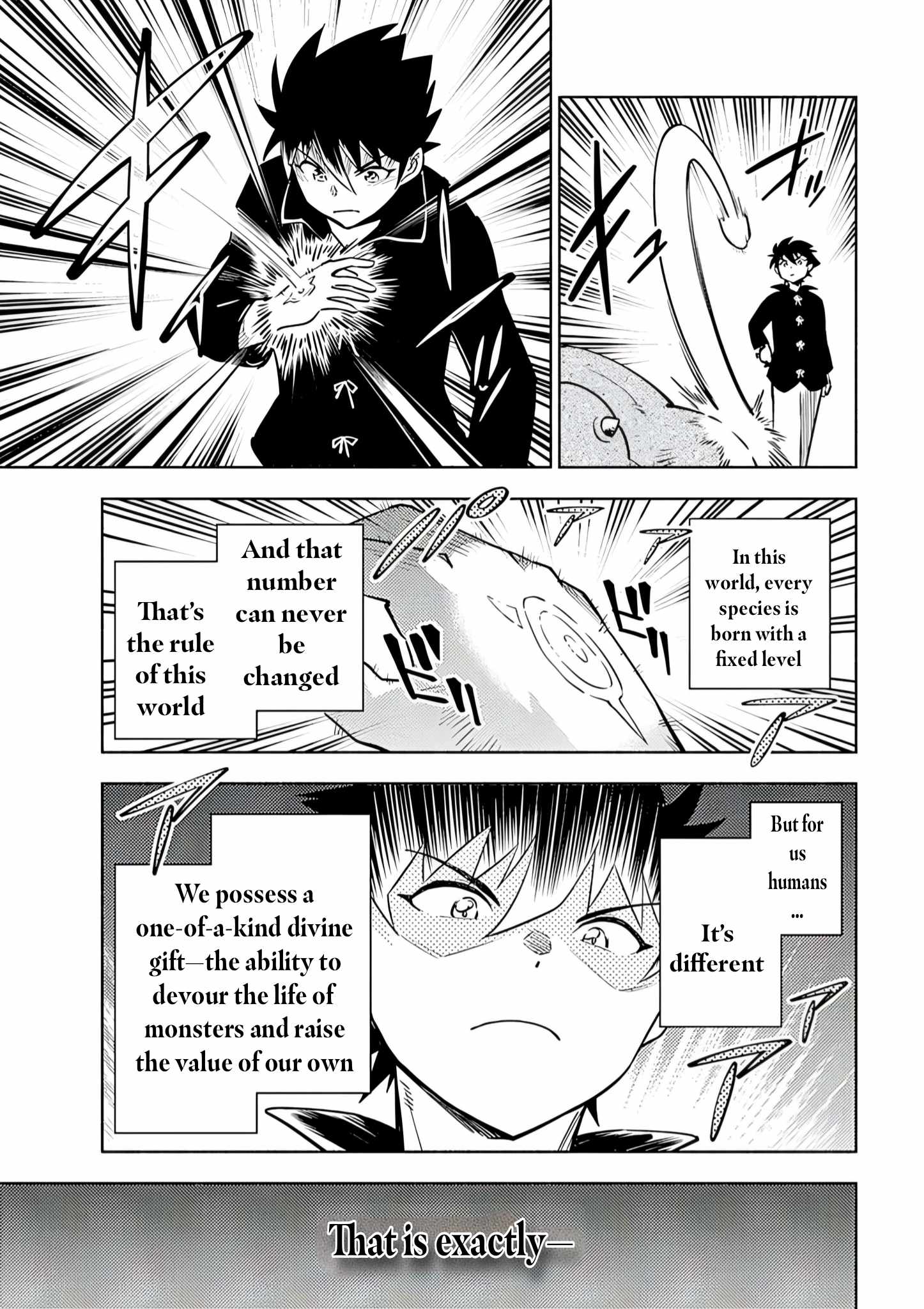 Only I Know About "Leveling Up" in This World Chapter 1 page 23