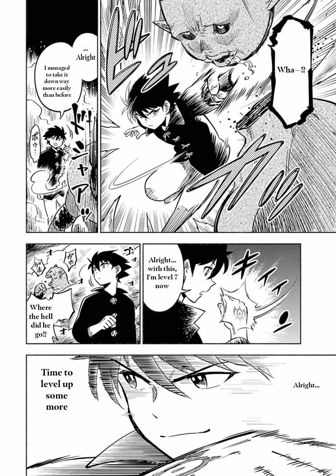 Only I Know About "Leveling Up" in This World Chapter 1 page 30