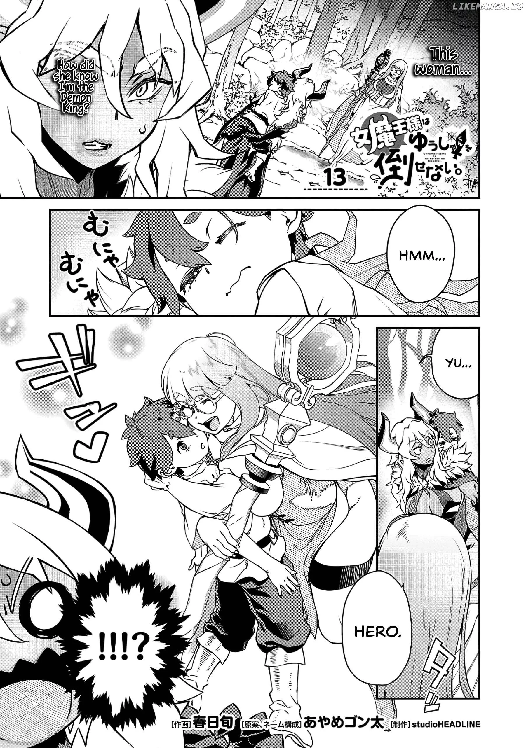 Onnamaou-Sama Wa Yuusha-Kun O Taosenai. Chapter 13 page 1